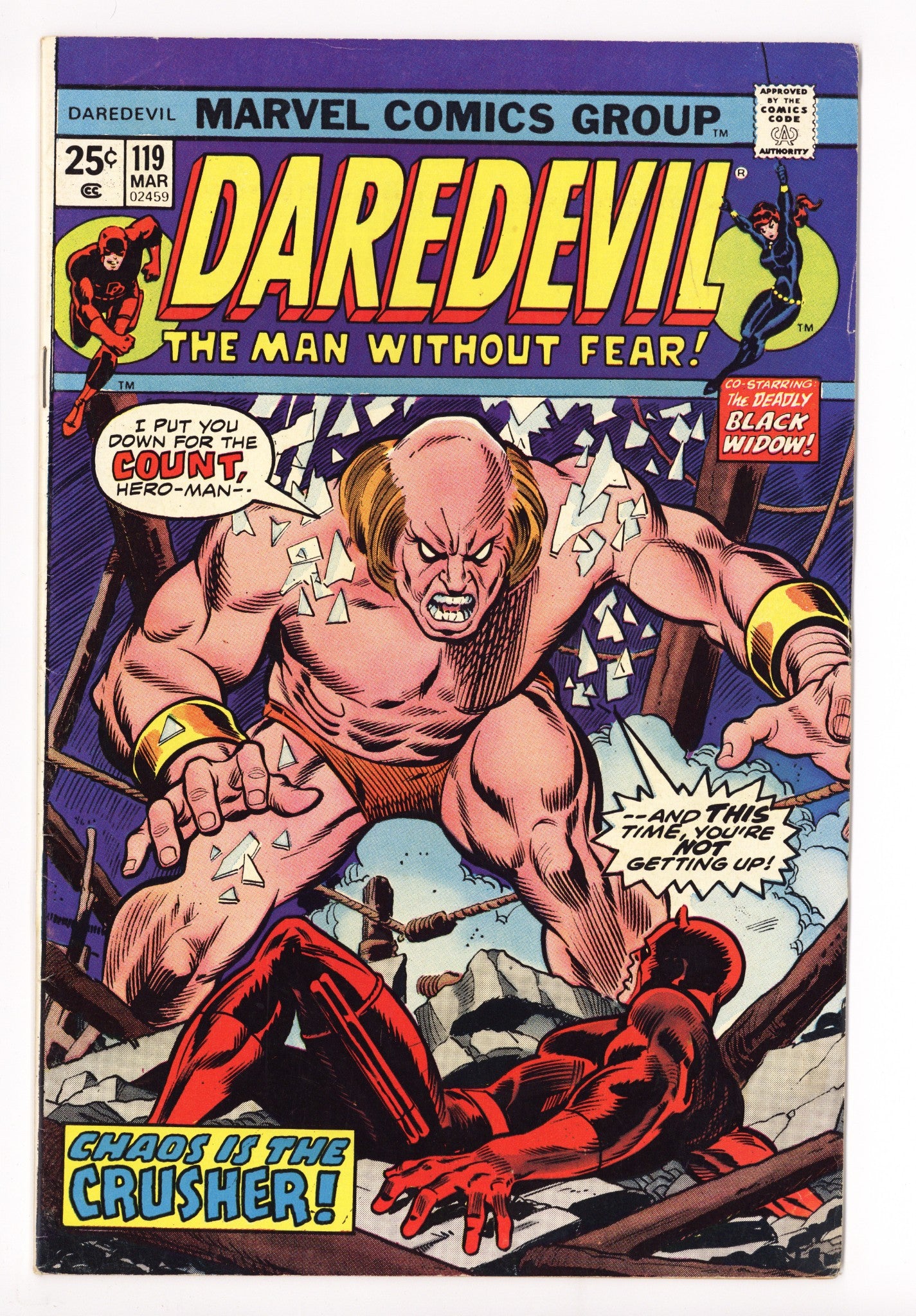 Daredevil Vol 1 119 FN- (5.5) (1975) 