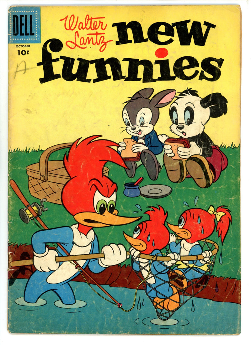 Walter Lantz New Funnies 224 GD/VG (3.0) (1955) 