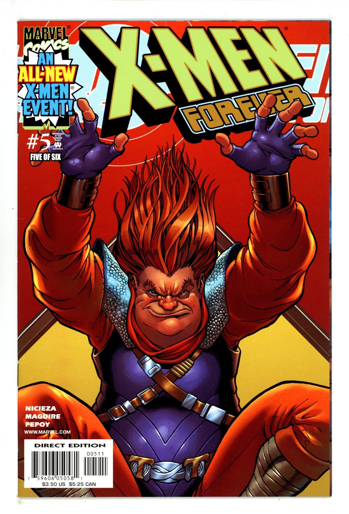 X-Men Forever Vol 1 5 High Grade (2001) 