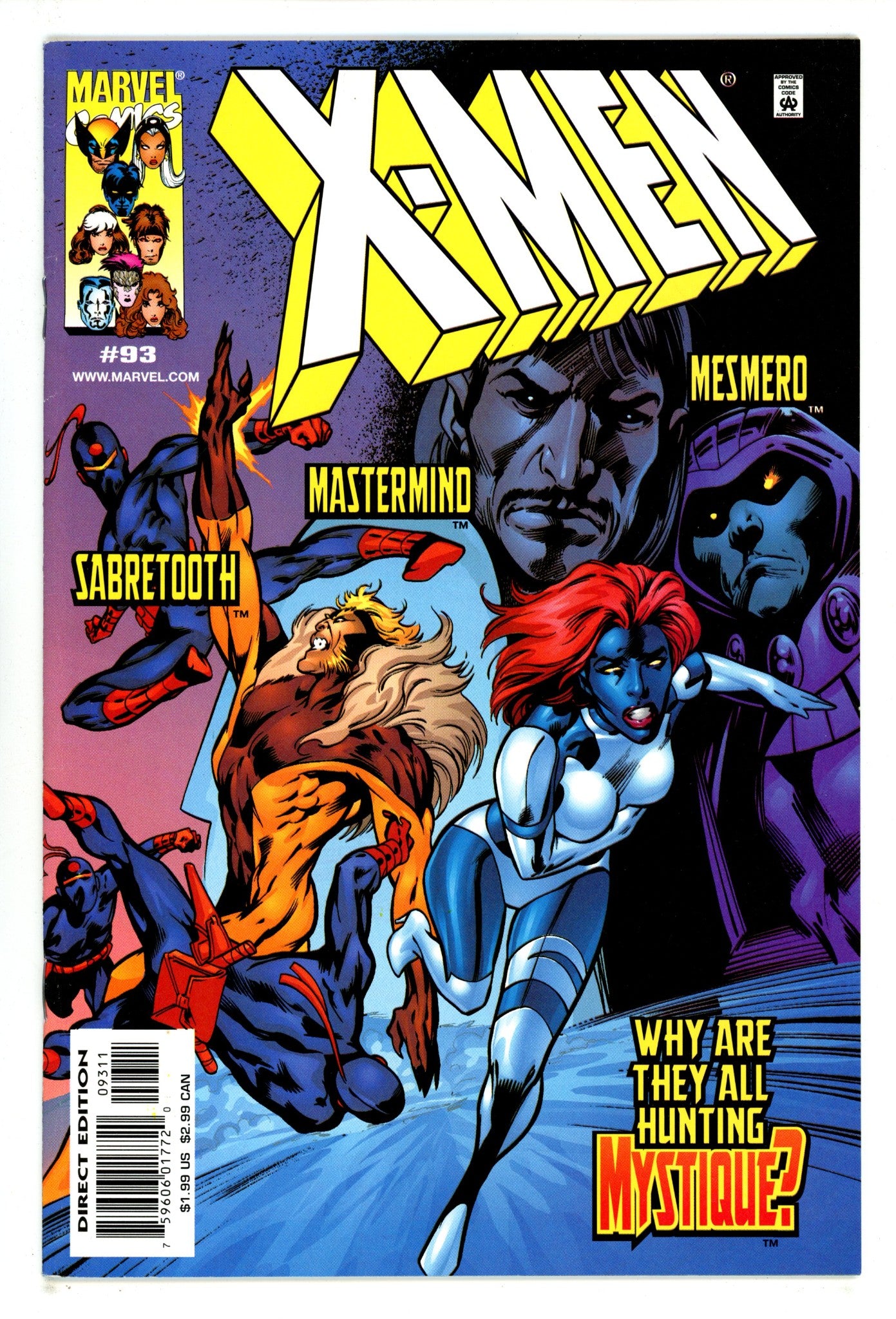 X-Men Vol 1 93 High Grade (1999) 