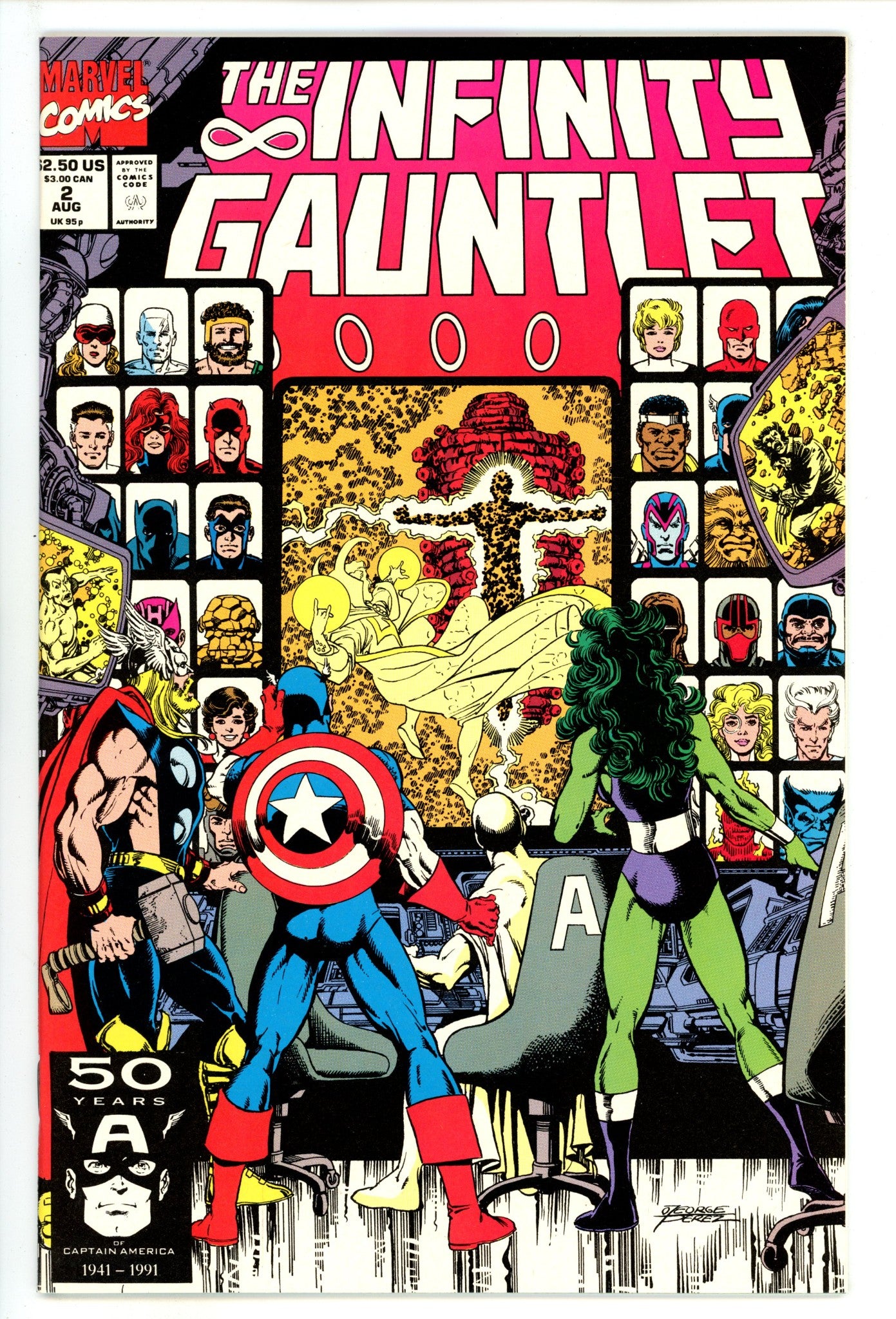 The Infinity Gauntlet 2 NM- (9.2) (1991) 