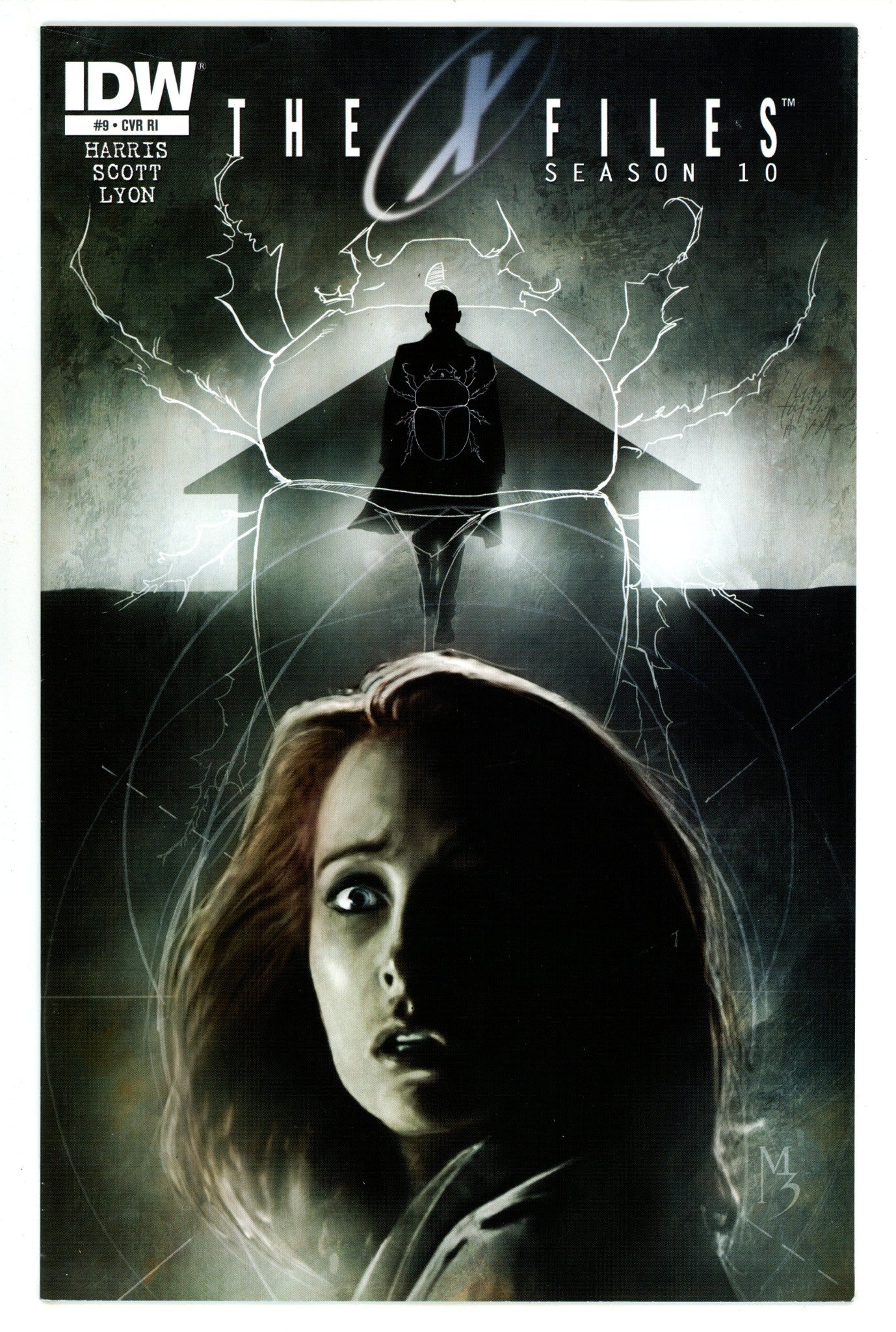 The X-Files: Season 10 9 VF/NM (9.0) (2014) Menton3 Incentive Variant 