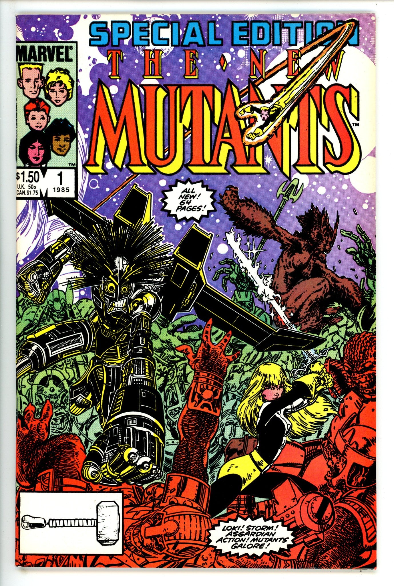 New Mutants Special Edition 1 NM (1985)