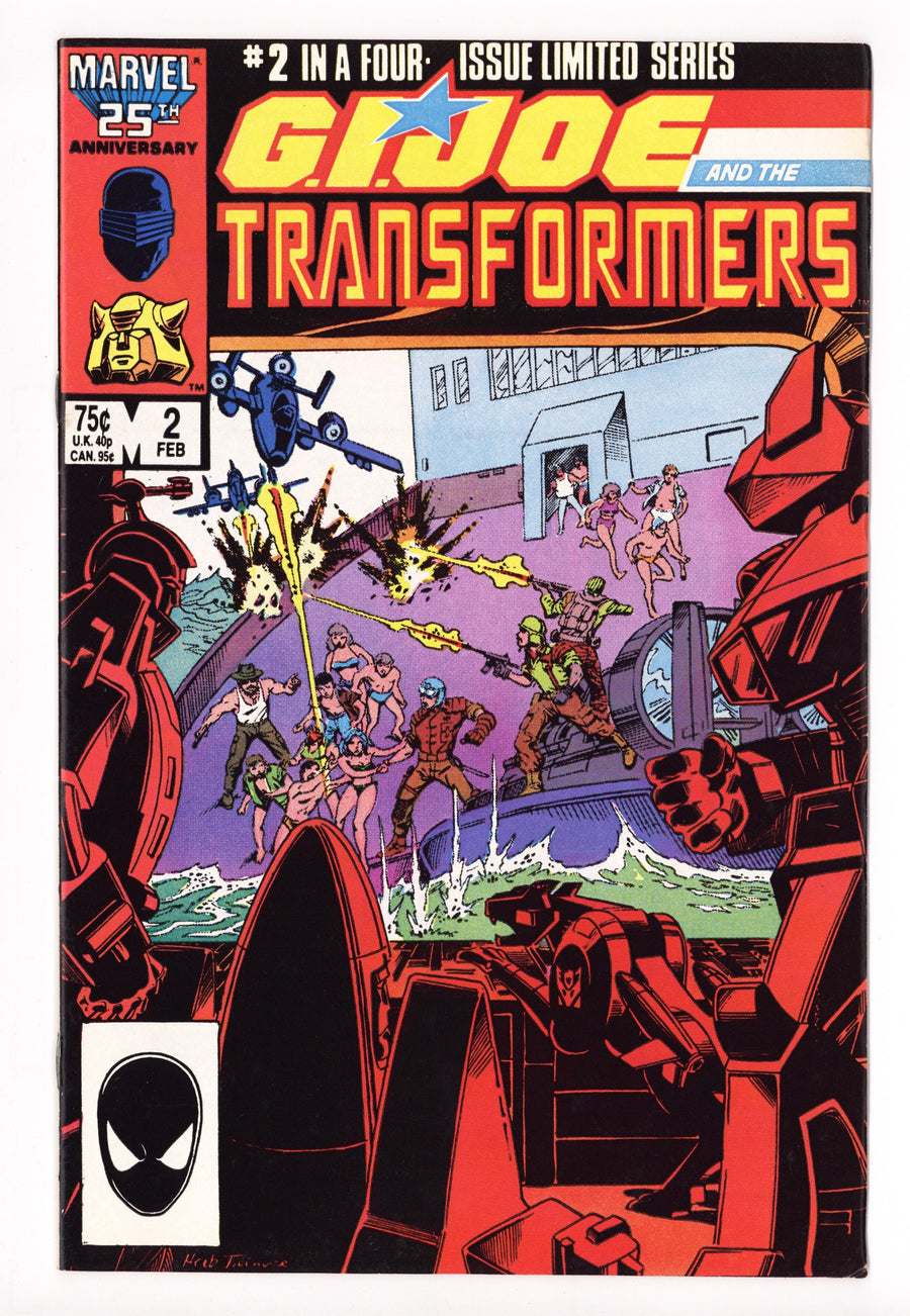 G.I. Joe and the Transformers 2 Mid Grade (1987) 