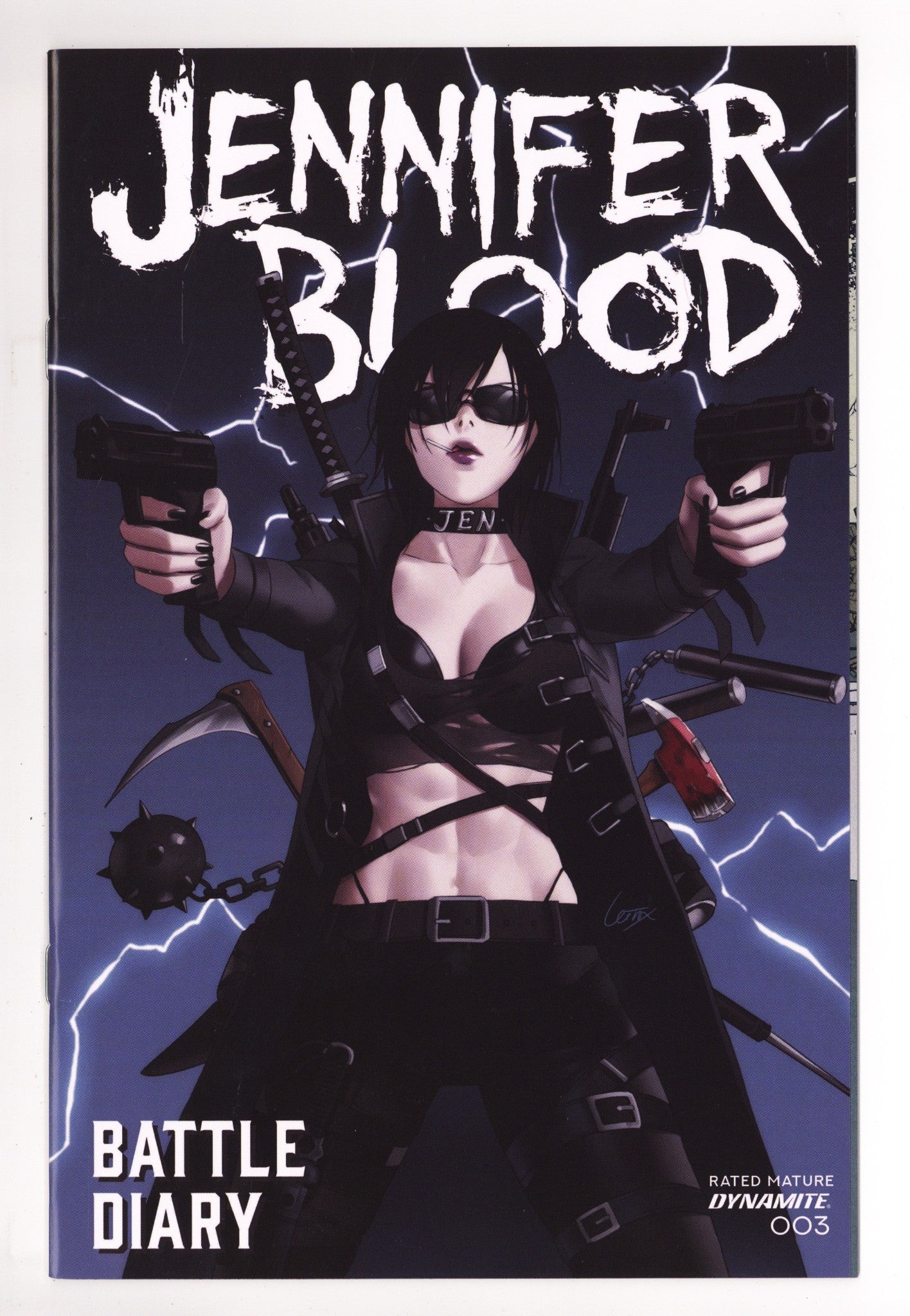 Jennifer Blood: Battle Diary   3  High Grade   (2024) Li     Variant  