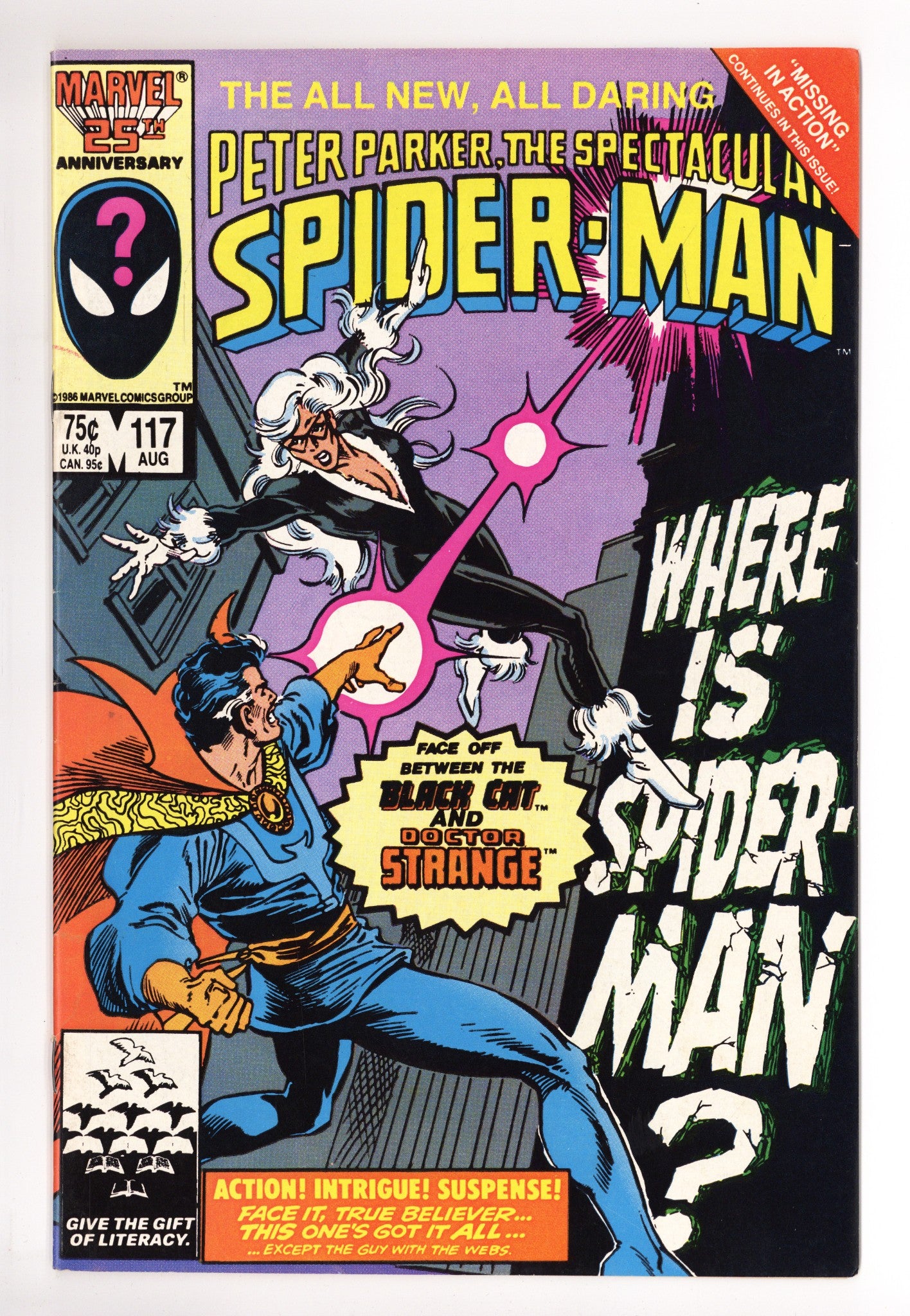 The Spectacular Spider-Man Vol 1 117 Mid Grade (1986) 