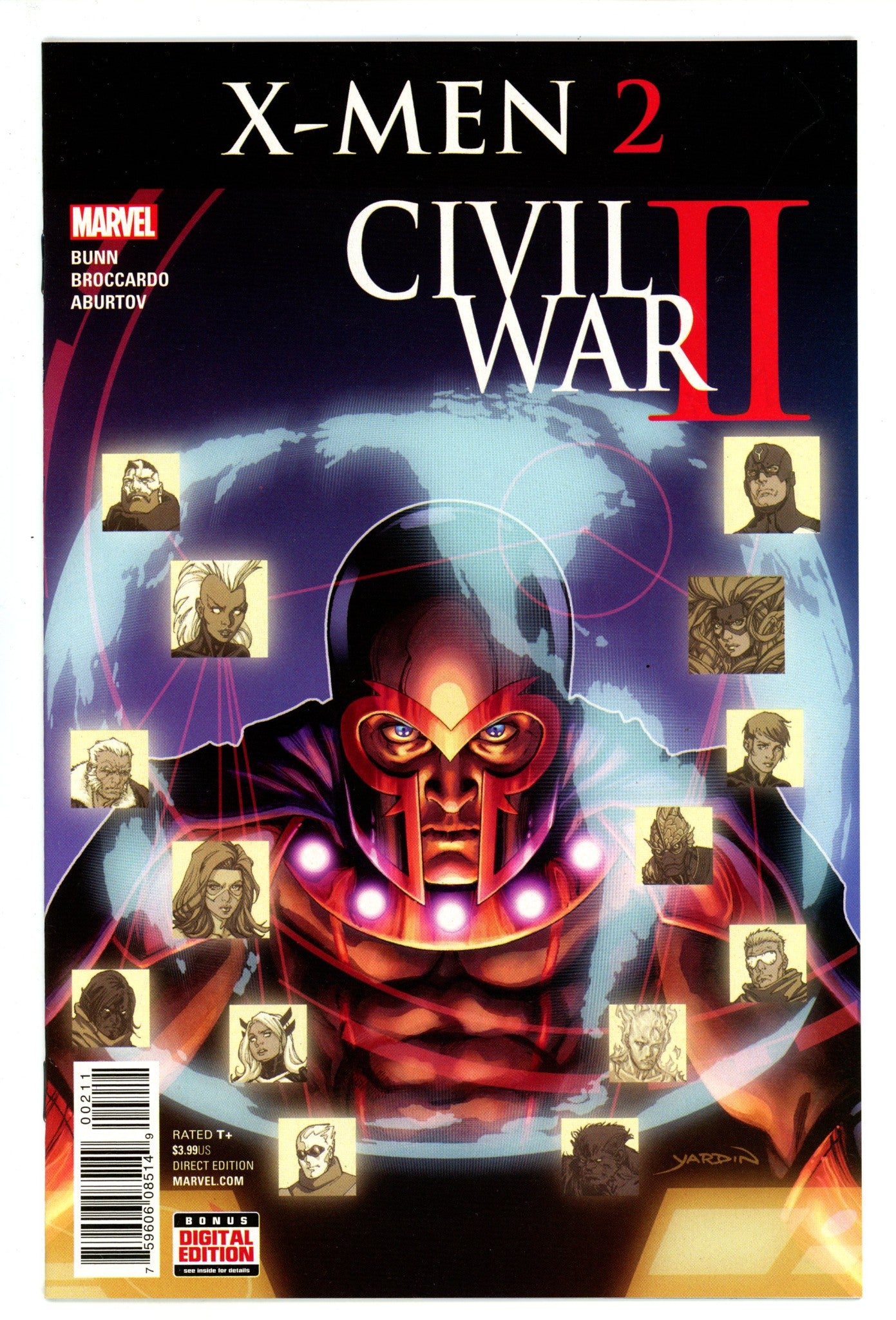 Civil War II: X-Men 2 High Grade (2016) 