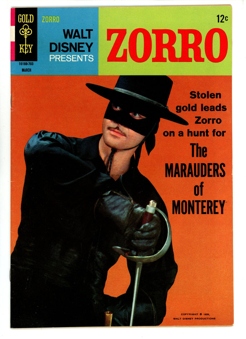 Walt Disney Presents Zorro 5 FN- (5.5) (1967) 