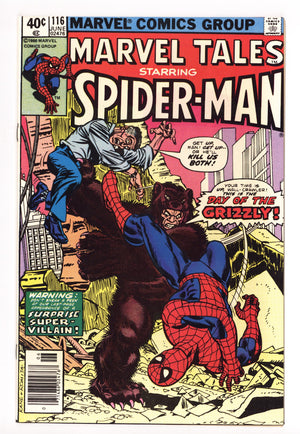 Marvel Tales Vol 2 116 High Grade (1980) Newsstand 