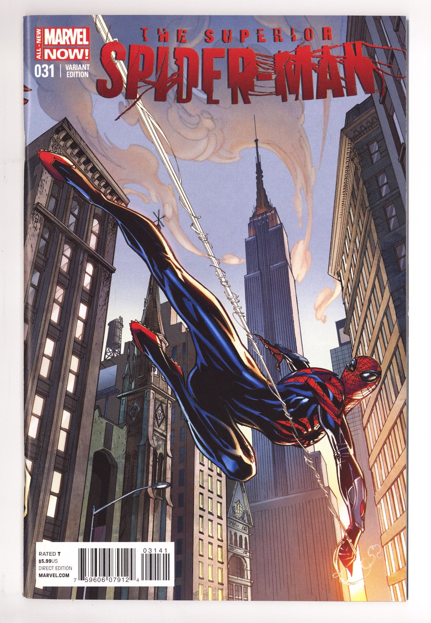 Superior Spider-Man Vol 1 31 High Grade (2014) Campbell Variant 