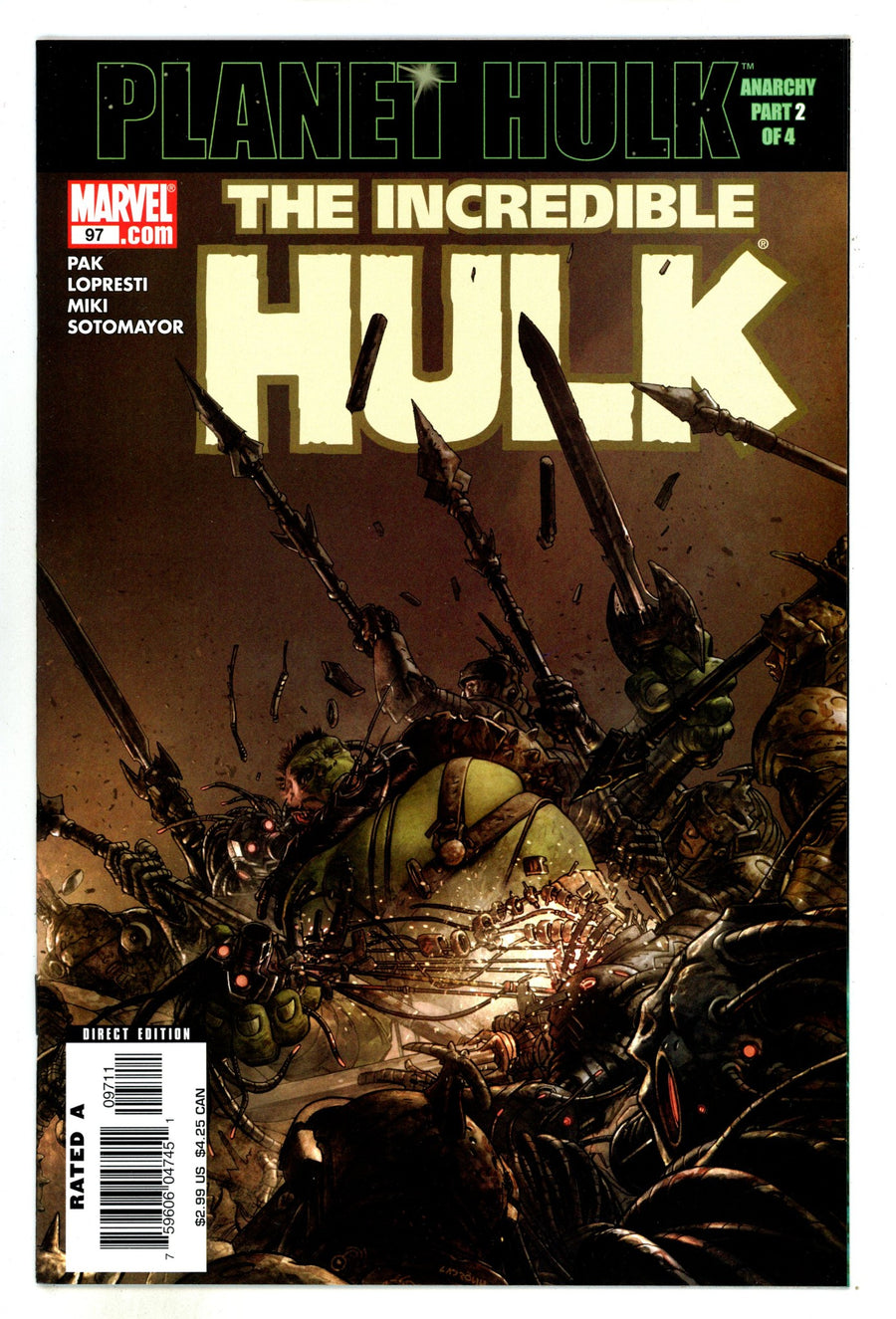 Incredible Hulk Vol 2 97 High Grade (2006) 