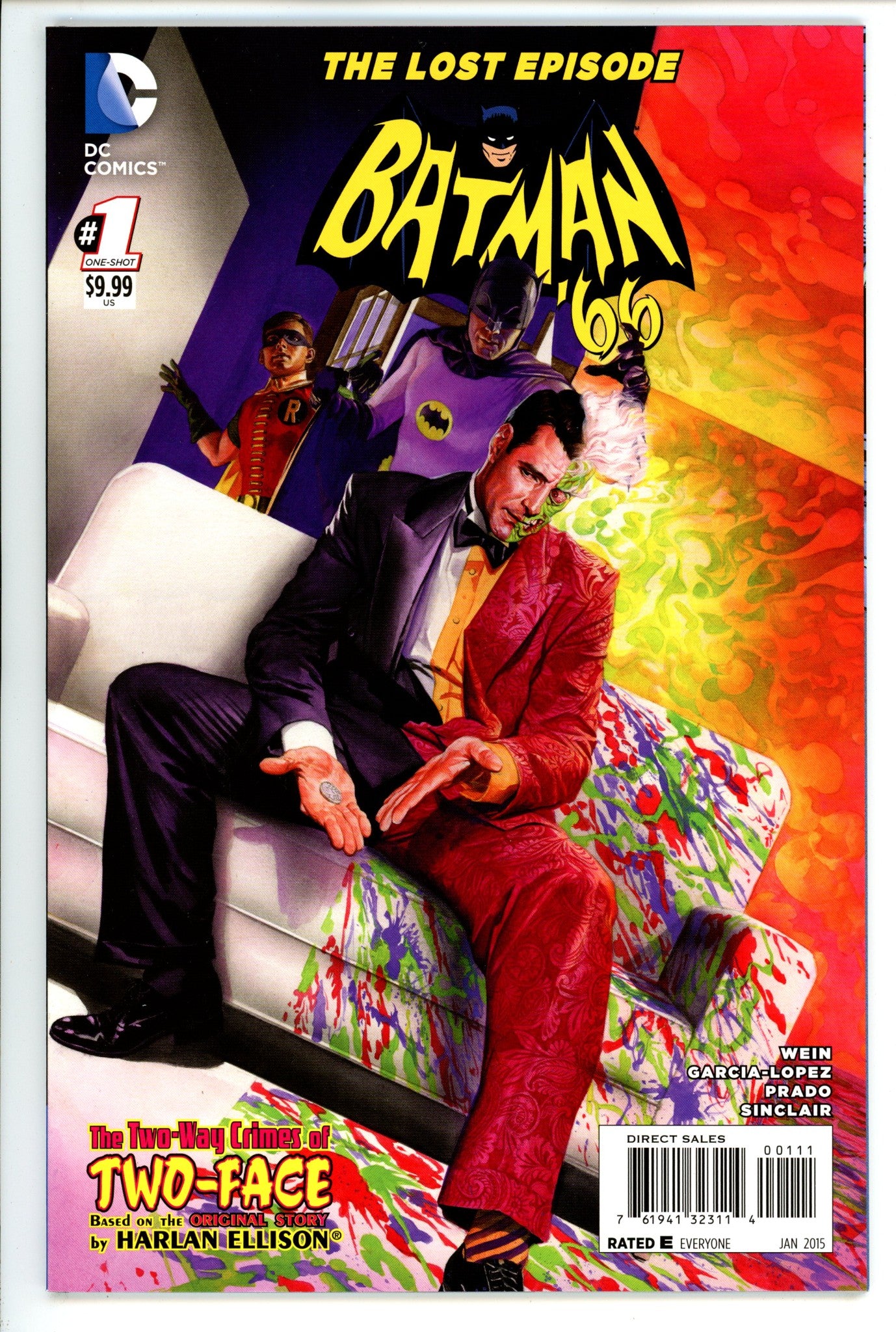 Batman '66 The Lost Episode 1 NM- (9.2) (2015) 
