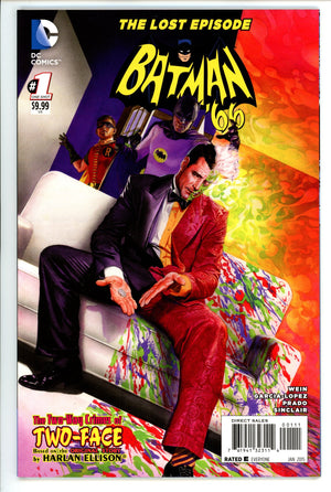 Batman '66 The Lost Episode 1 NM- (9.2) (2015)