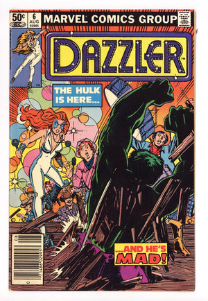 Dazzler Vol 1 6 Mid Grade (1981) Newsstand 