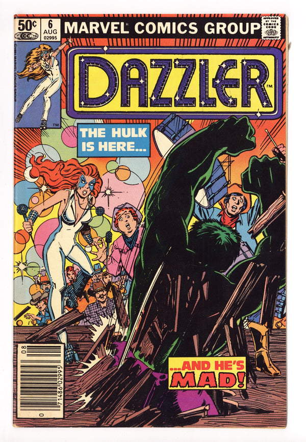 Dazzler Vol 1 6 Mid Grade (1981) Newsstand