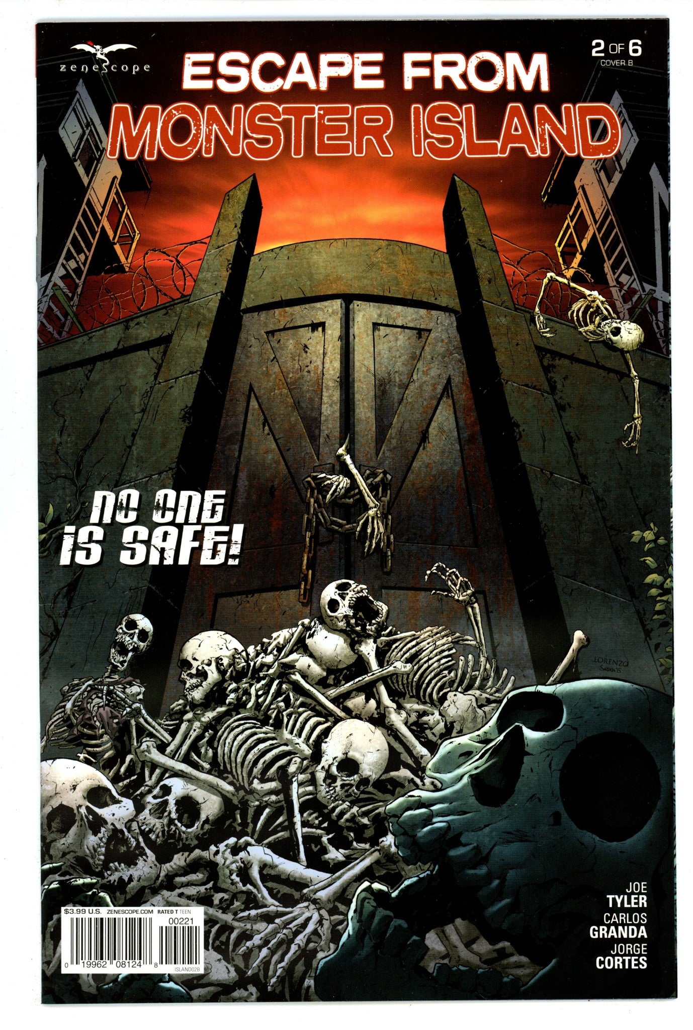 Escape from Monster Island 2 High Grade (2016) Riveiro Variant 