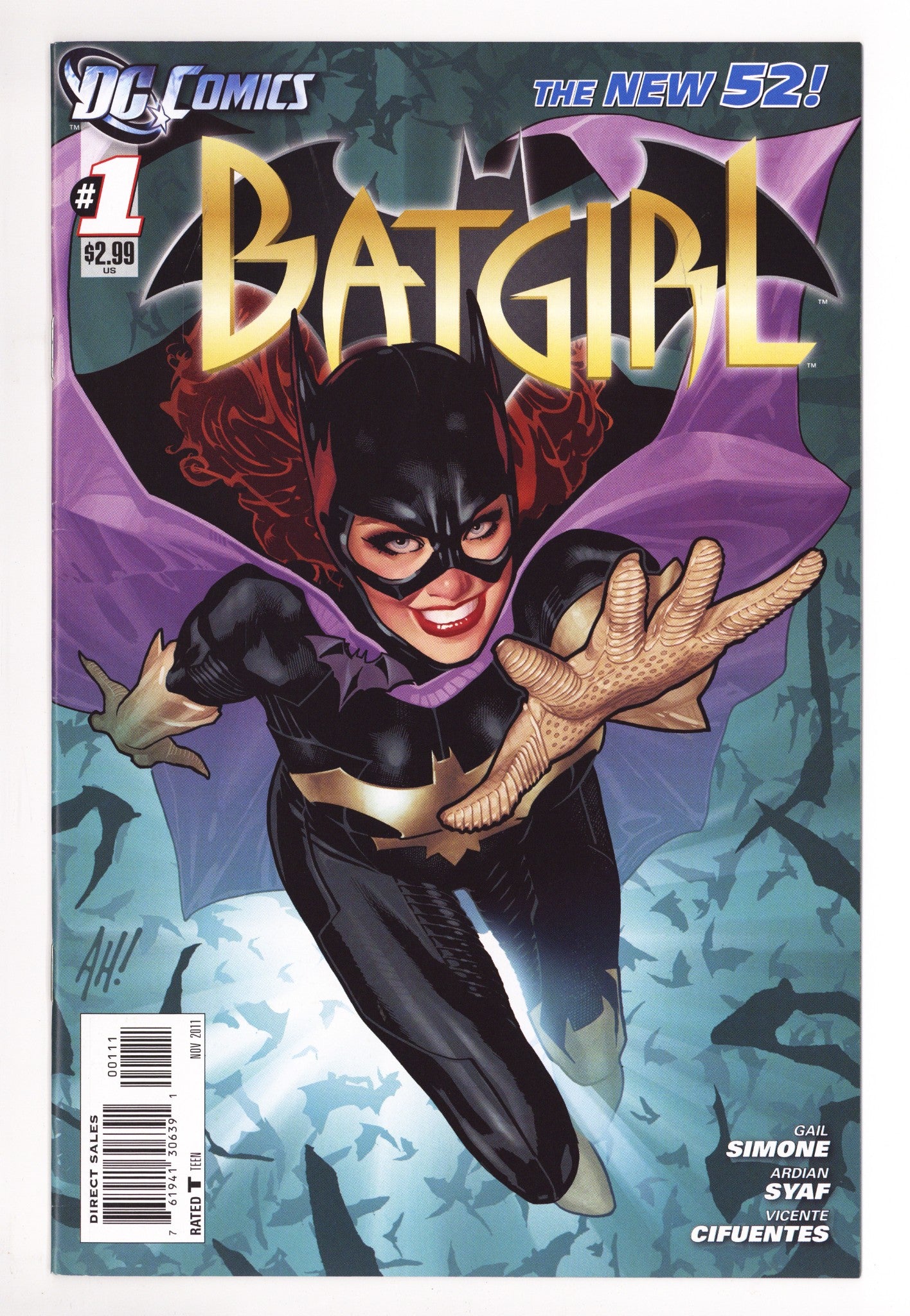 Batgirl Vol 4 1 VF+ (8.5) (2011) 