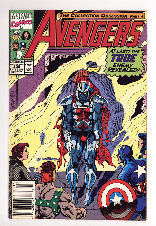 The Avengers Vol 1 338 High Grade (1991)