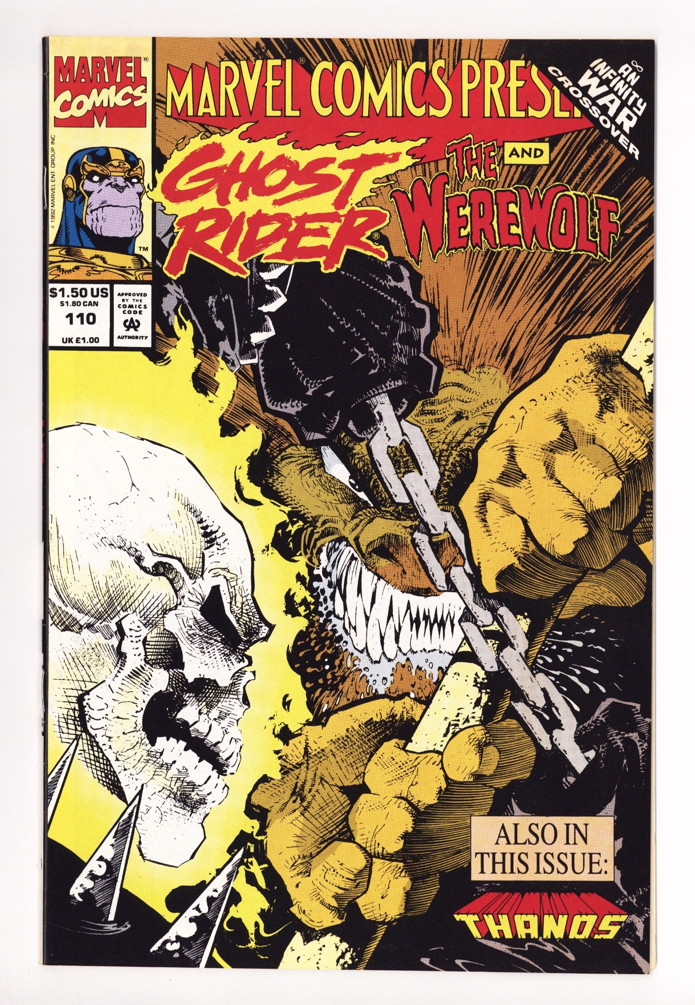 Marvel Comics Presents Vol 1 110 Mid Grade (1992) 