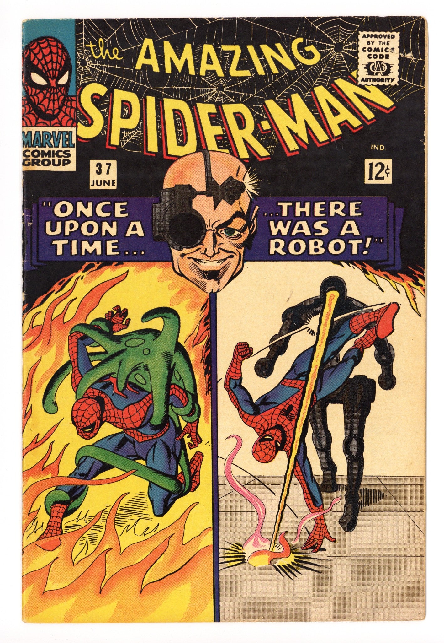 The Amazing Spider-Man Vol 1 37 VG/FN (5.0) 1 Page Missing (1966) 