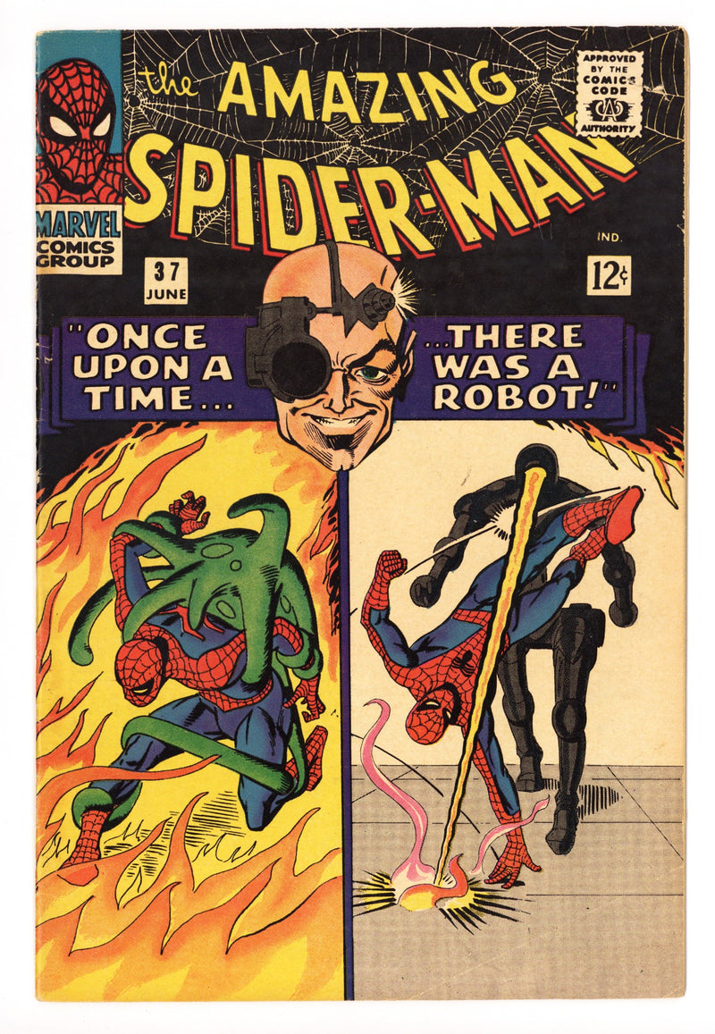 The Amazing Spider-Man Vol 1 37 VG/FN (5.0) 1 Page Missing (1966) 