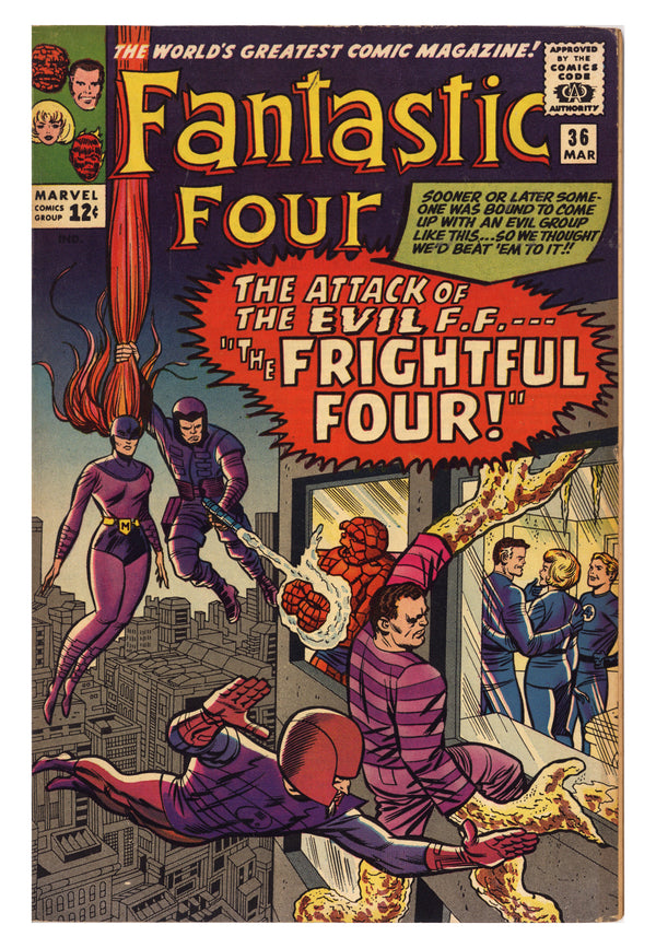 Fantastic Four Vol 1 36 FN/VF (7.0) (1965)