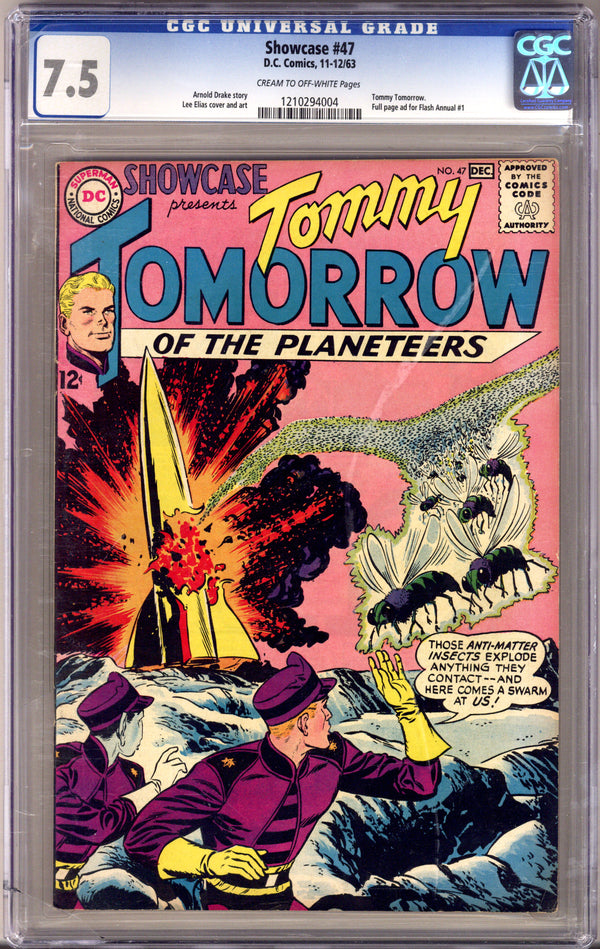 Showcase 47 CGC 7.5 (VF-) (1963)