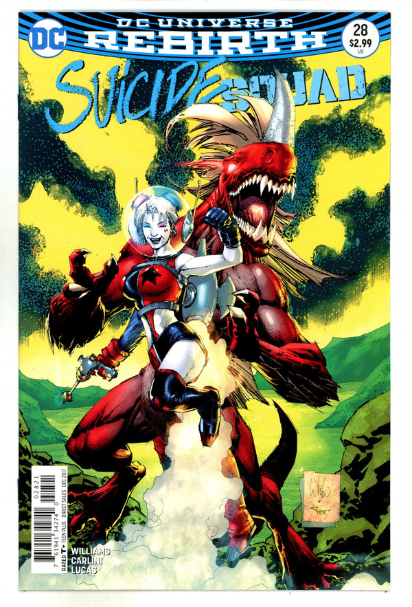Suicide Squad Vol 4 28 High Grade (2017) Portacio Variant