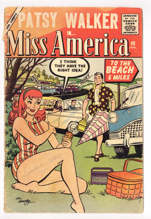 Miss America 88 GD+ (2.5) (1958) 