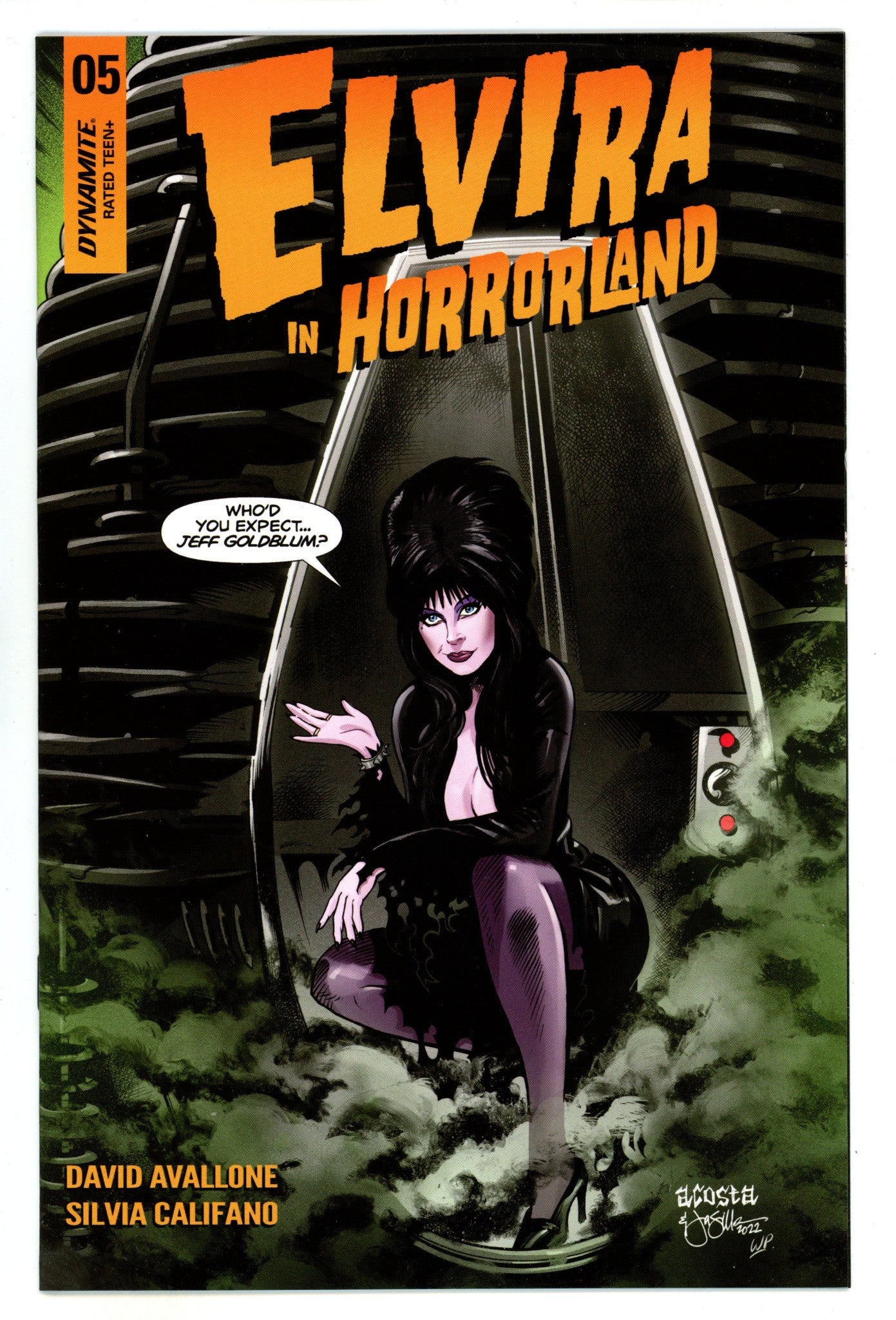 Elvira in Horrorland 5 High Grade (2022) 