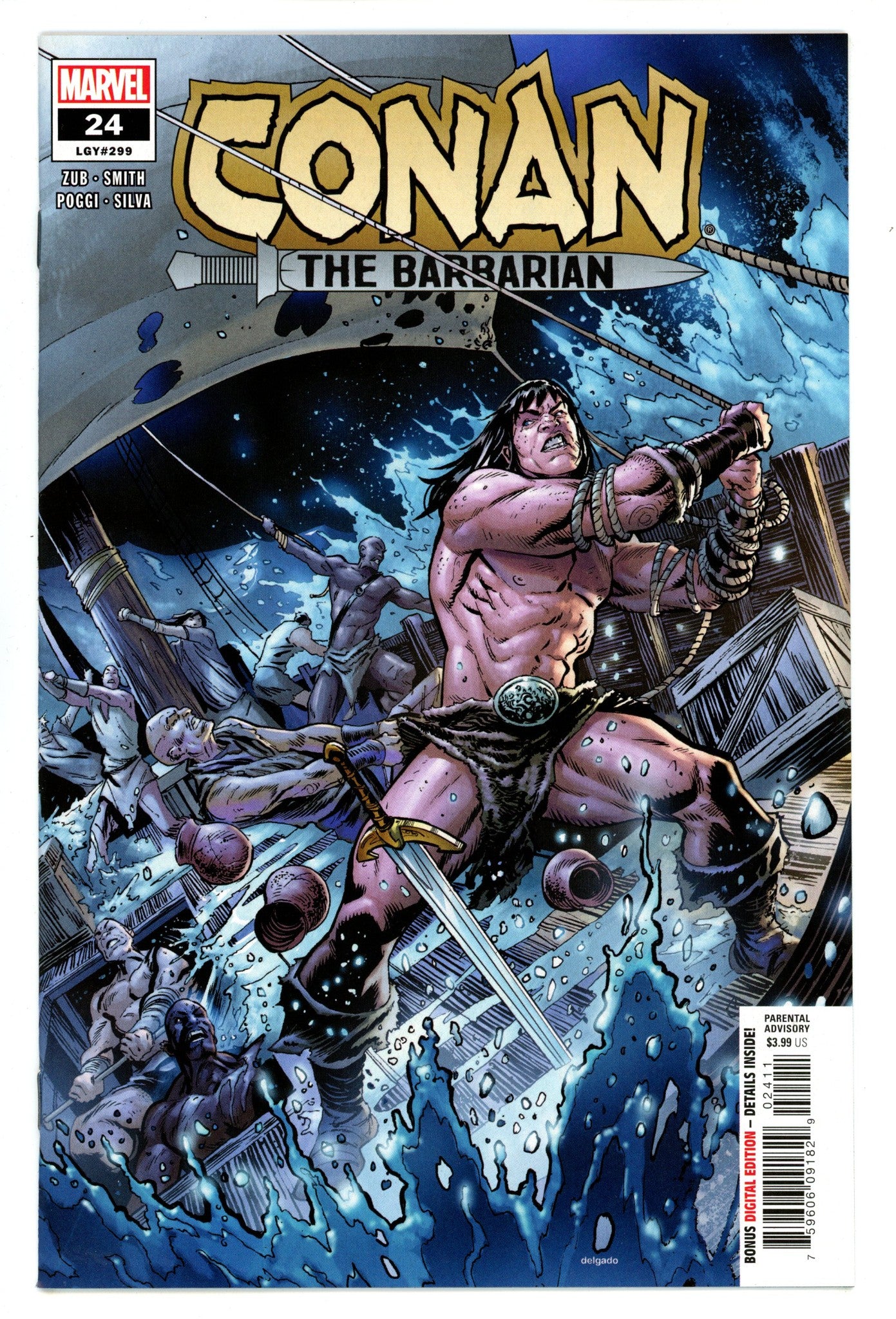Conan the Barbarian Vol 3 24 (299) High Grade (2021) 
