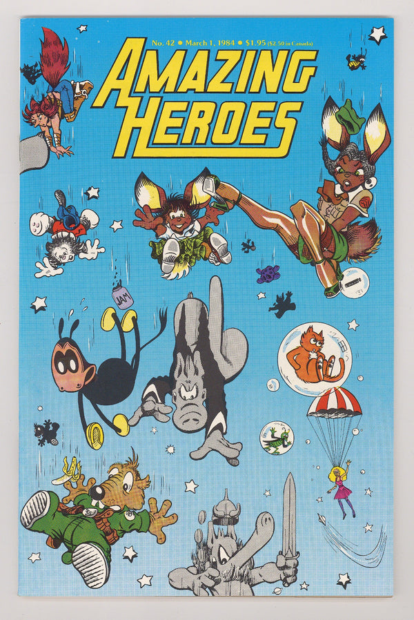 Amazing Heroes 42 VF (8.0) (1984)