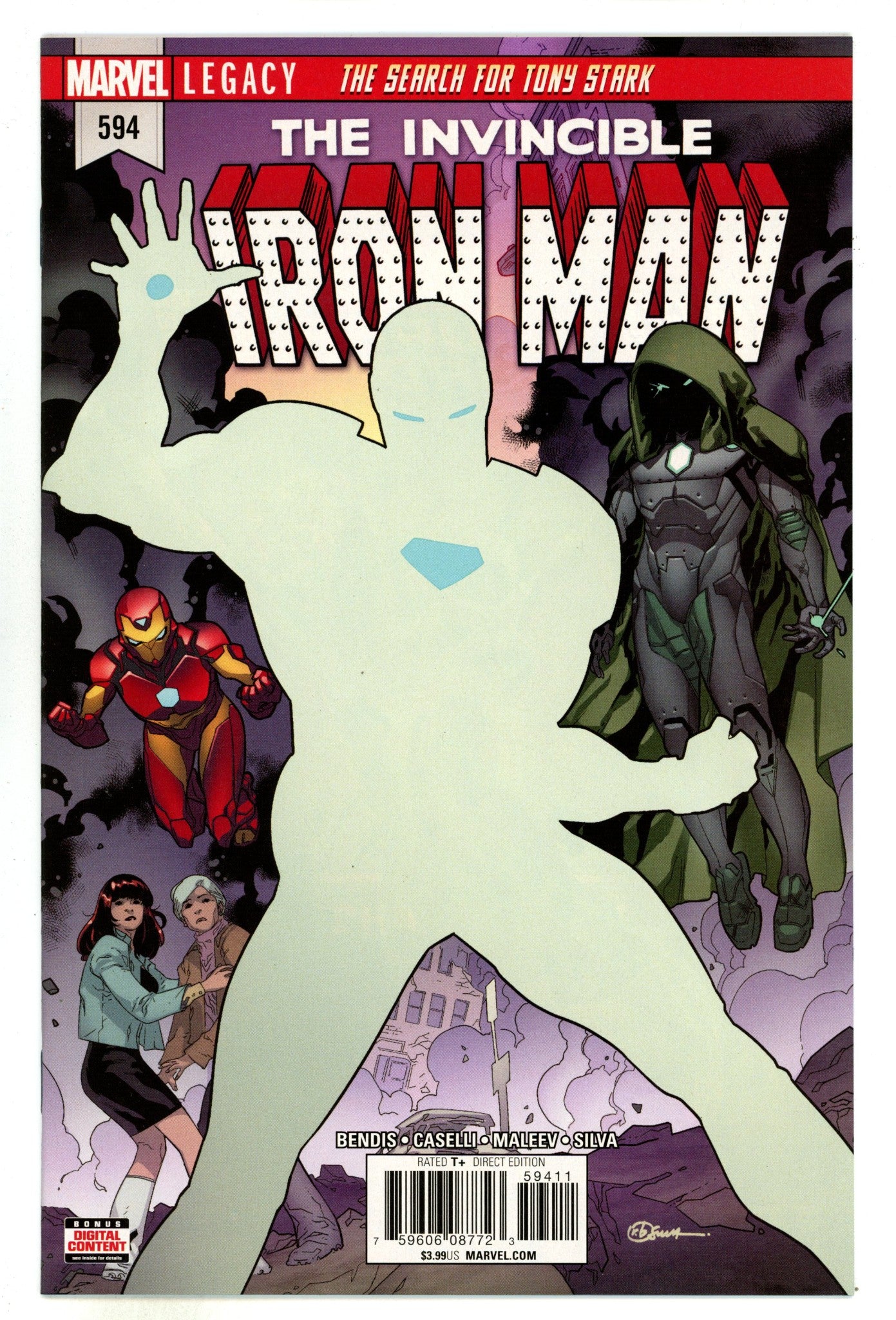 Invincible Iron Man Vol 3 594 High Grade (2018) 