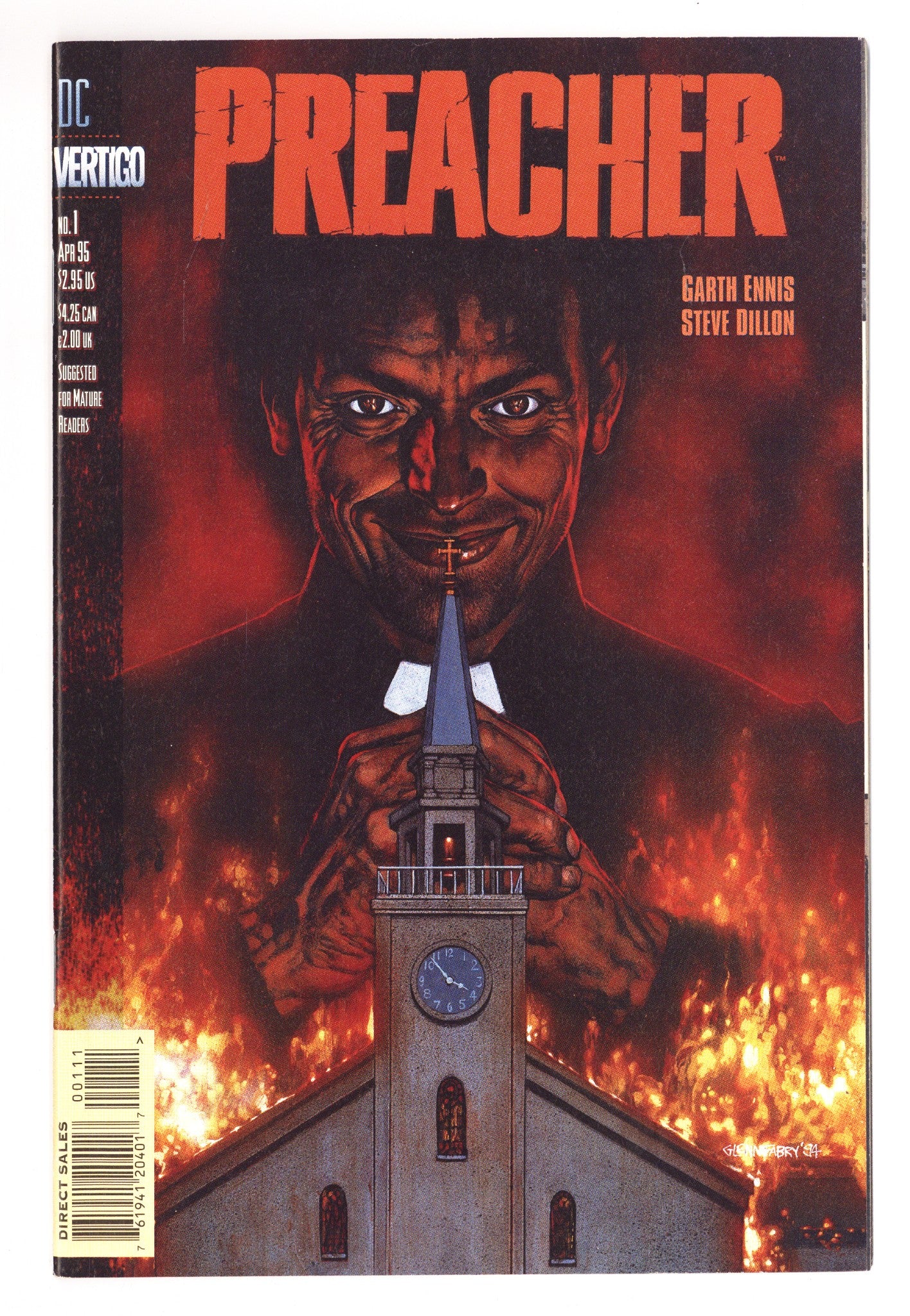 Preacher 1 VF/NM (9.0) (1995) 