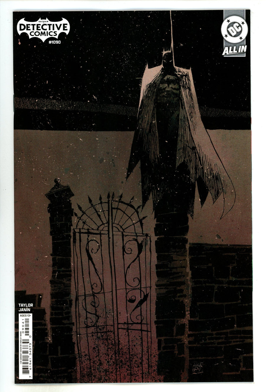 Detective Comics Vol 3 1090 Wood Incentive Variant NM (2024)