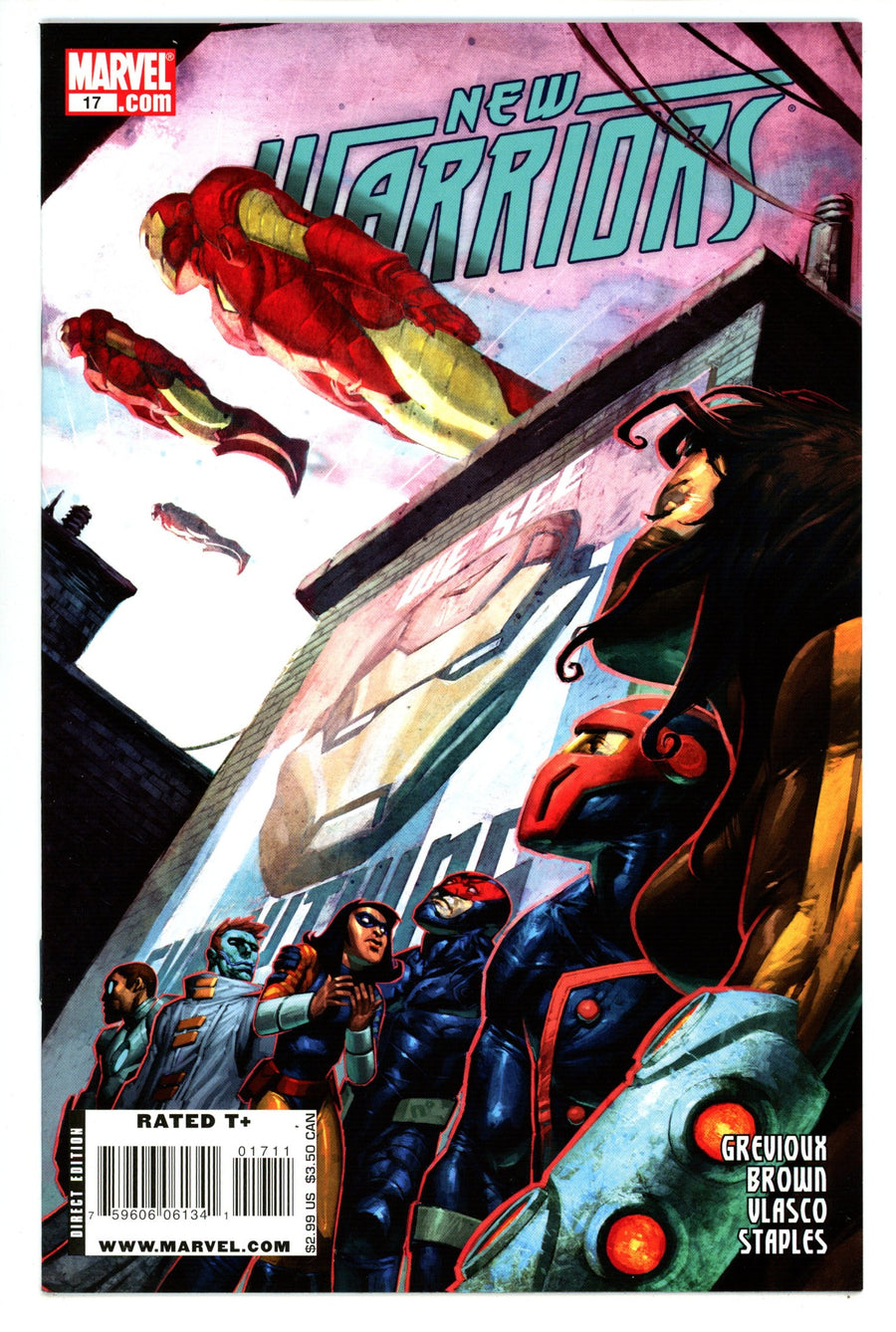 New Warriors Vol 4 17 High Grade (2008) 