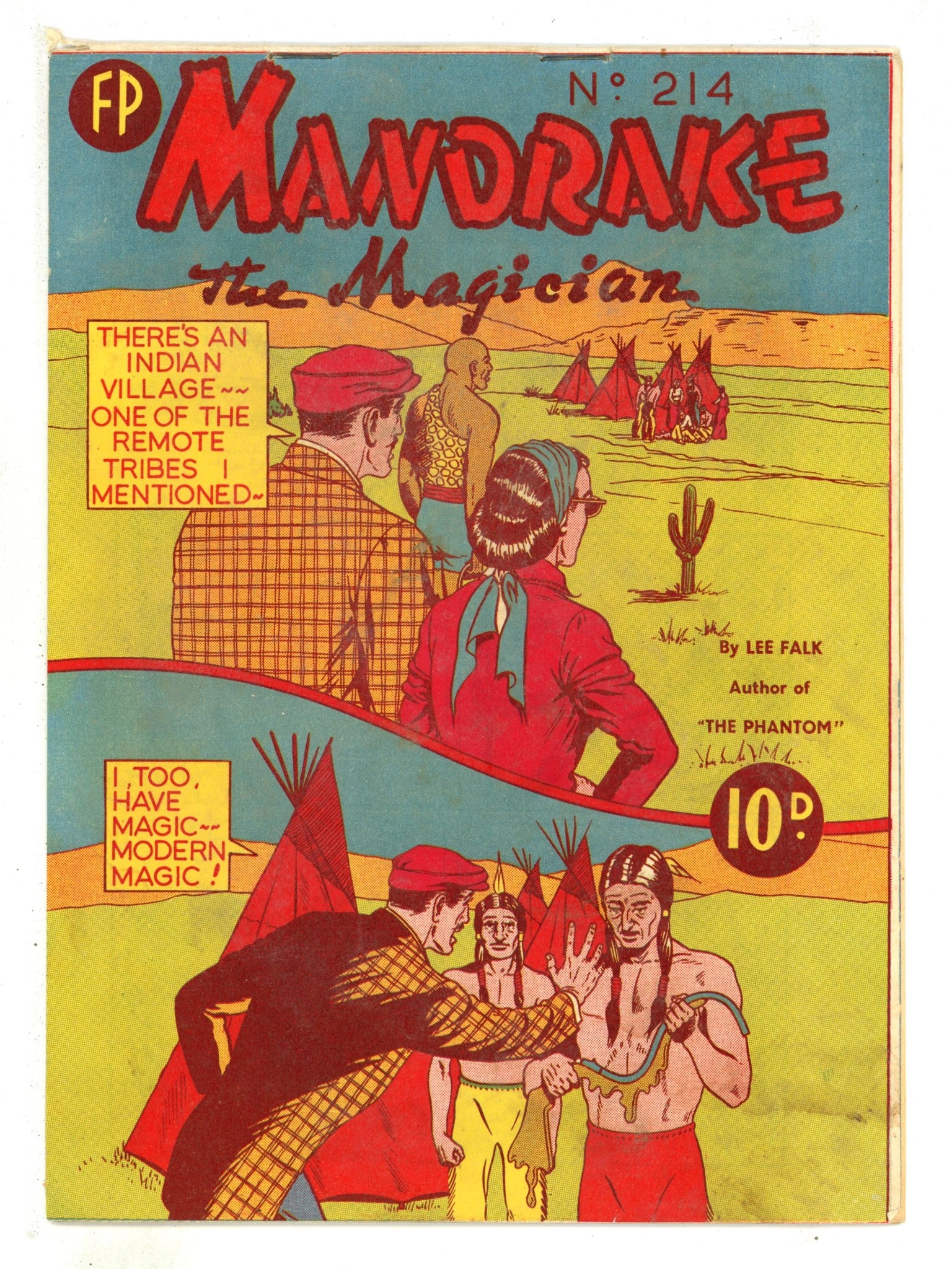 Mandrake the Magician 214 GD+ (2.5) (1968) 