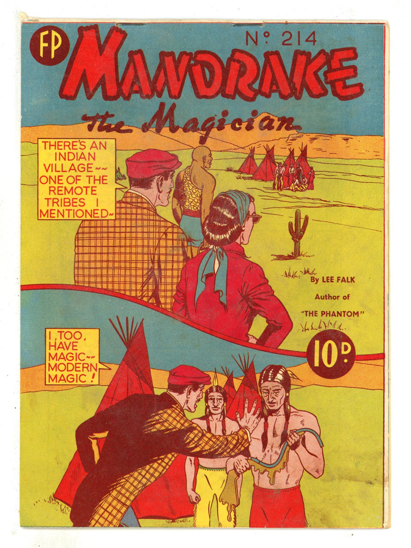 Mandrake the Magician 214 GD+ (2.5) (1968) 