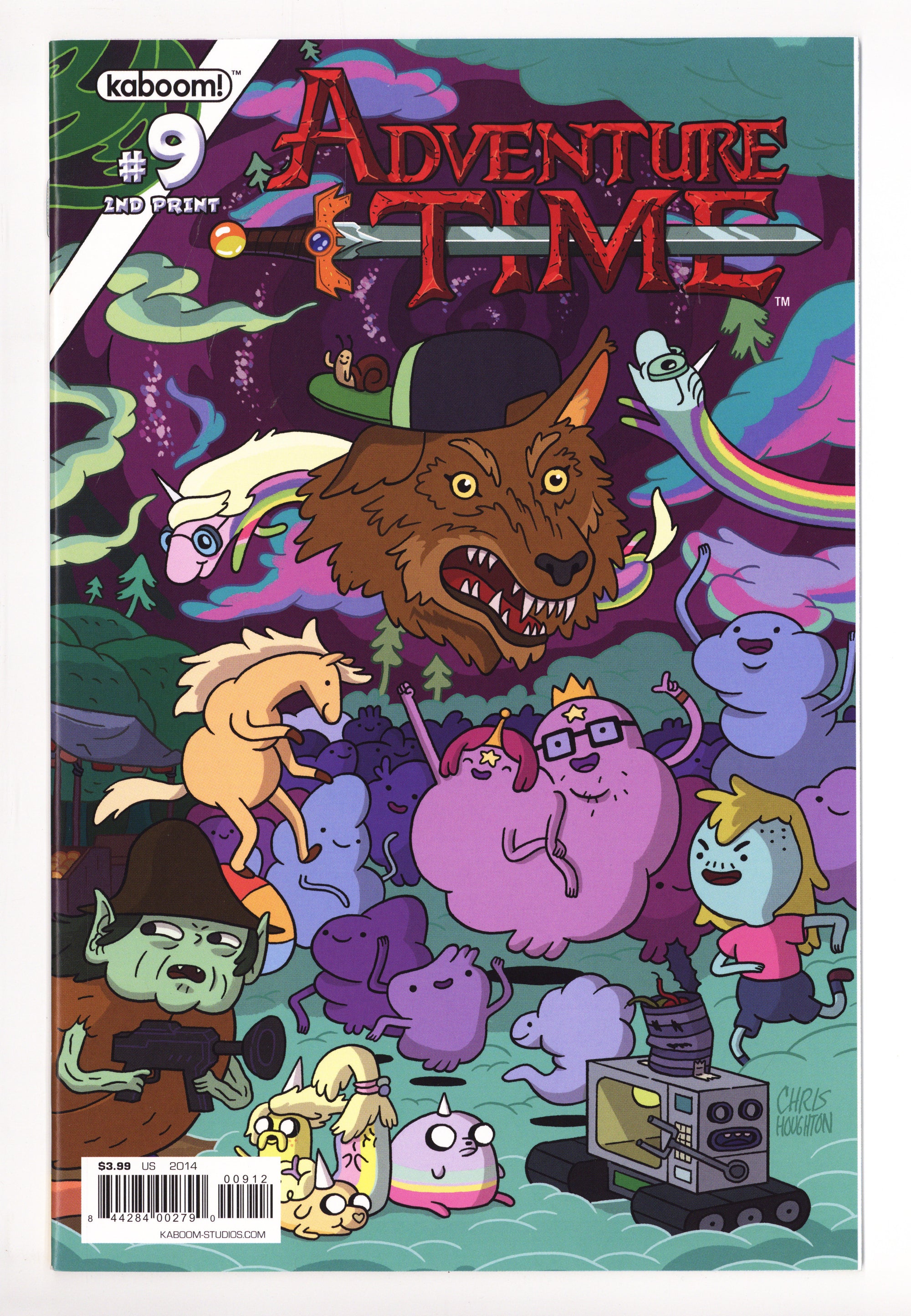 Adventure Time 9 NM- (9.2) (2012) 2nd Print 