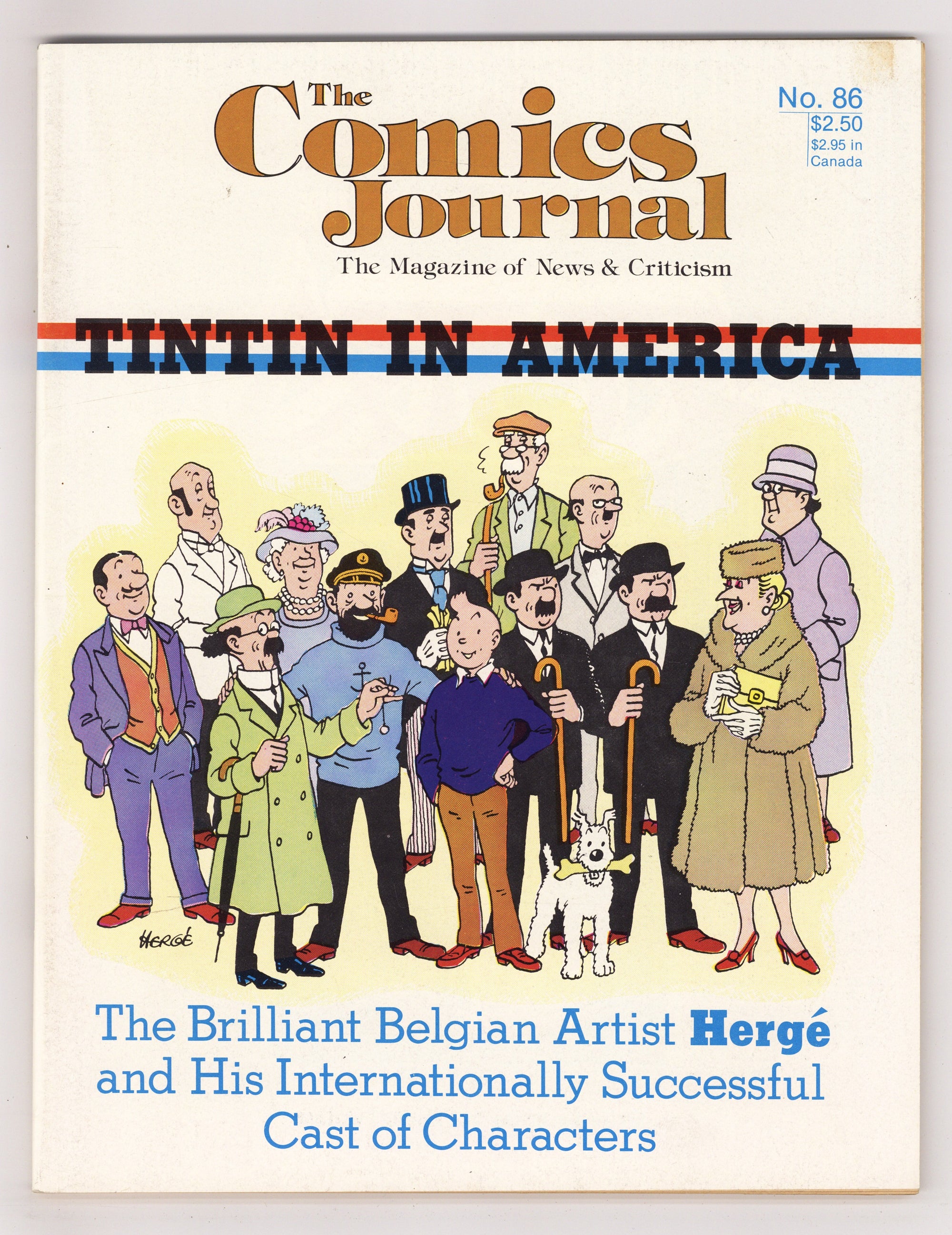 The Comics Journal 86 Mid Grade (1983) 