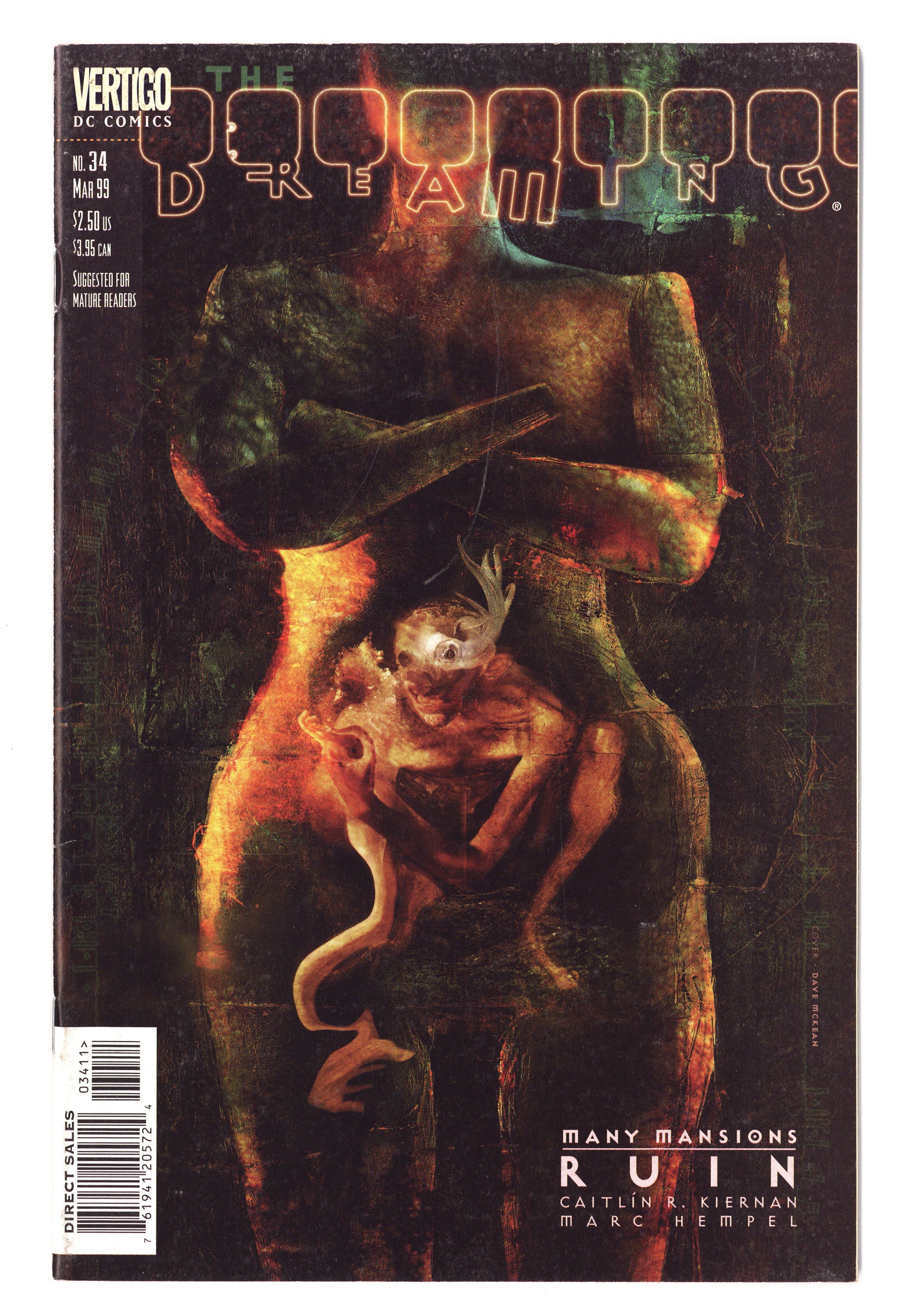 The Dreaming 34 Mid Grade (1999) 