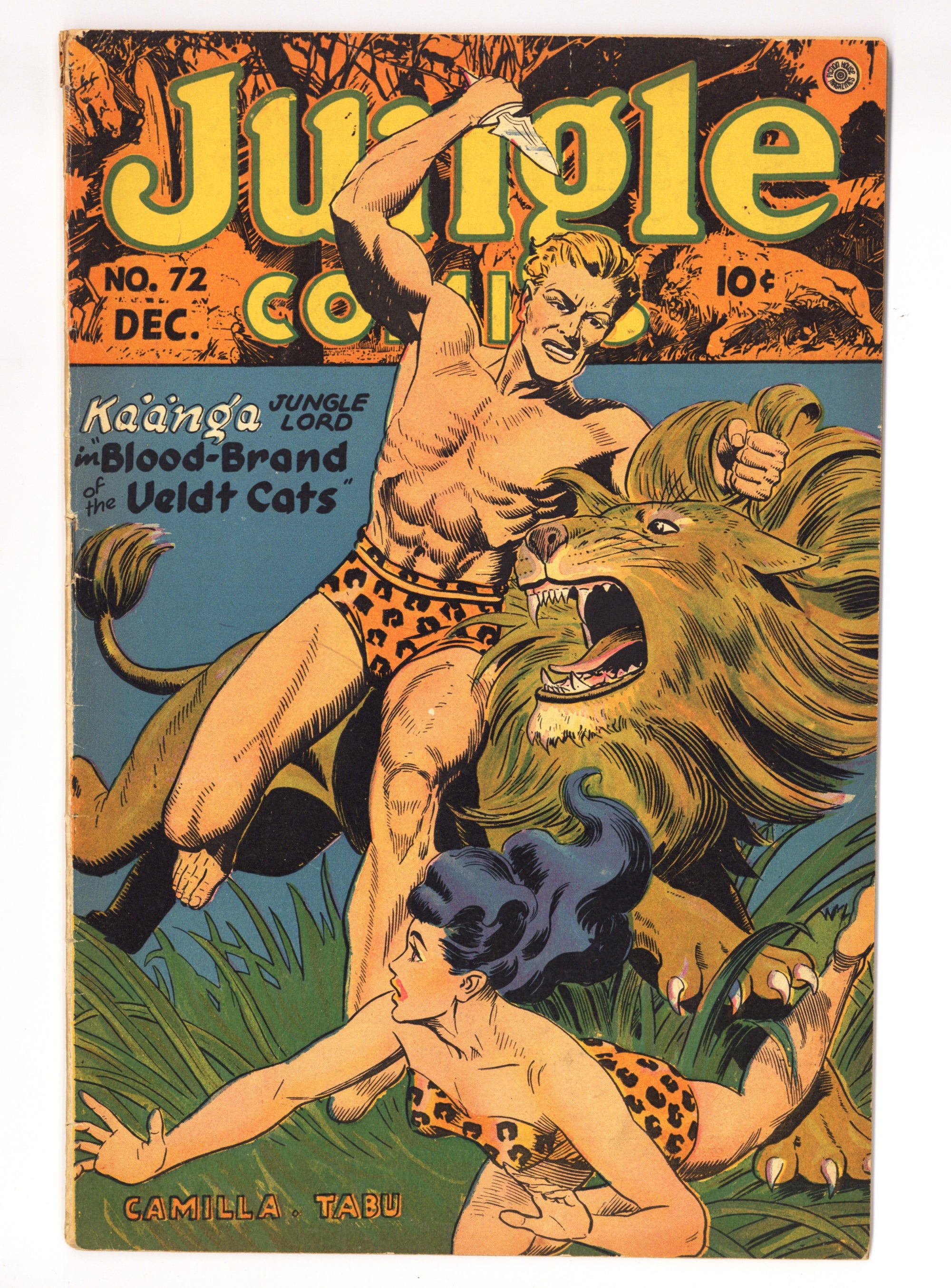 Jungle Comics 72 VG (4.0) (1945) 