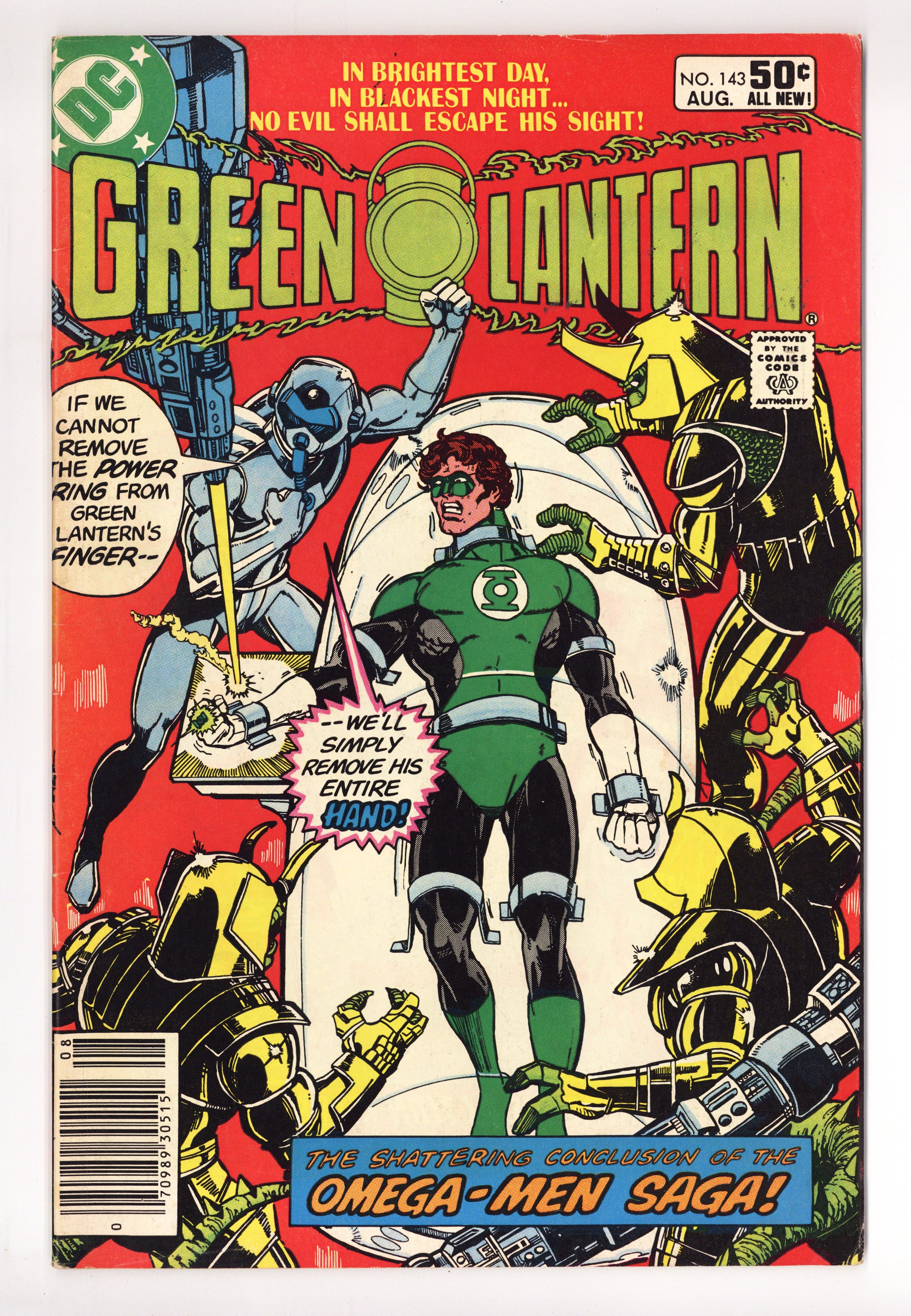 Green Lantern Vol 2 143 VG/FN (5.0) Mark Jewellers (1981) Newsstand 