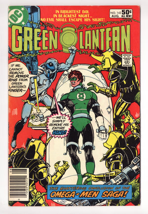 Green Lantern Vol 2 143 VG/FN (5.0) Mark Jewellers (1981) Newsstand