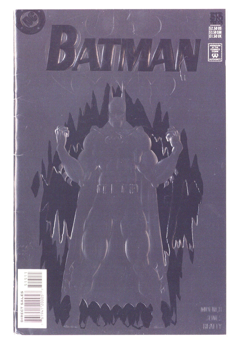 Batman Vol 1 451 Mid Grade (1990) Black Variant 