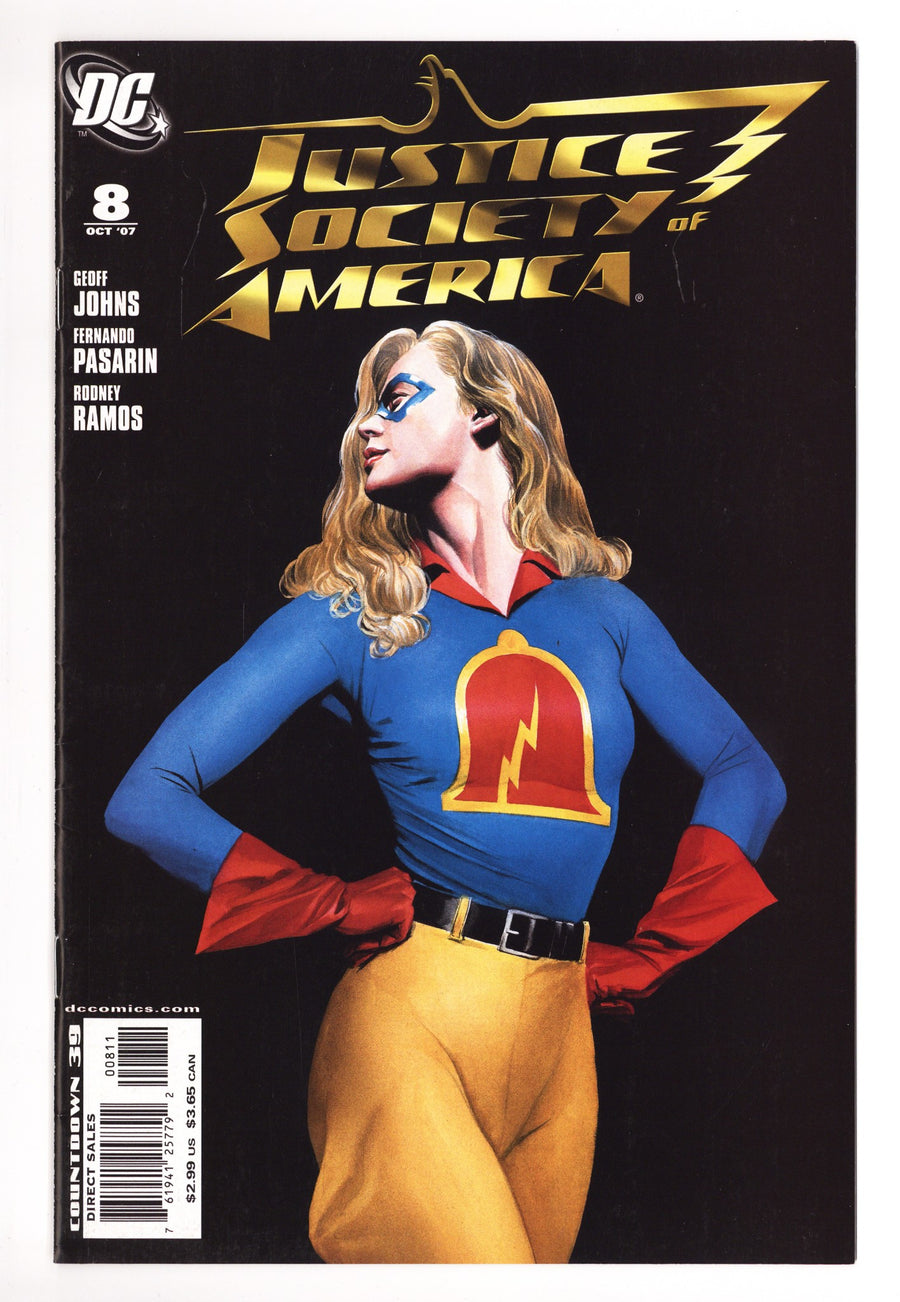 Justice Society of America Vol 1 8 Mid Grade (2007) 