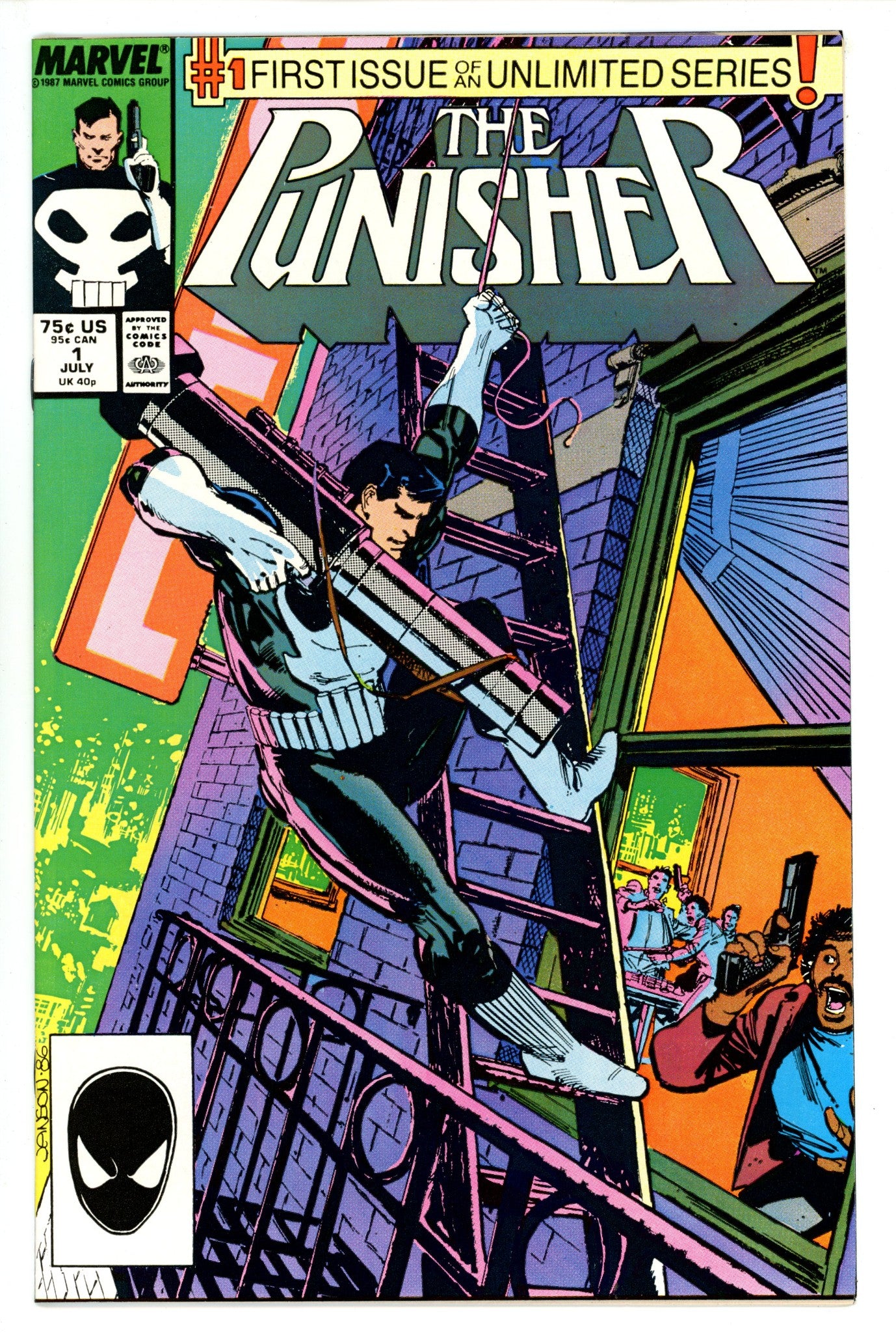 The Punisher Vol 2 1 VF+ (8.5) (1987) 