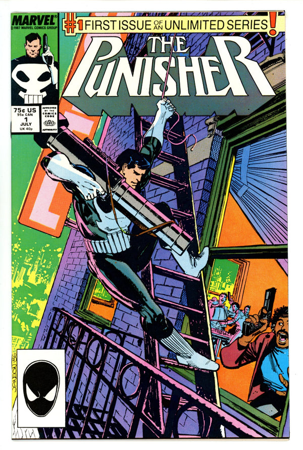 The Punisher Vol 2 1 VF+ (8.5) (1987)