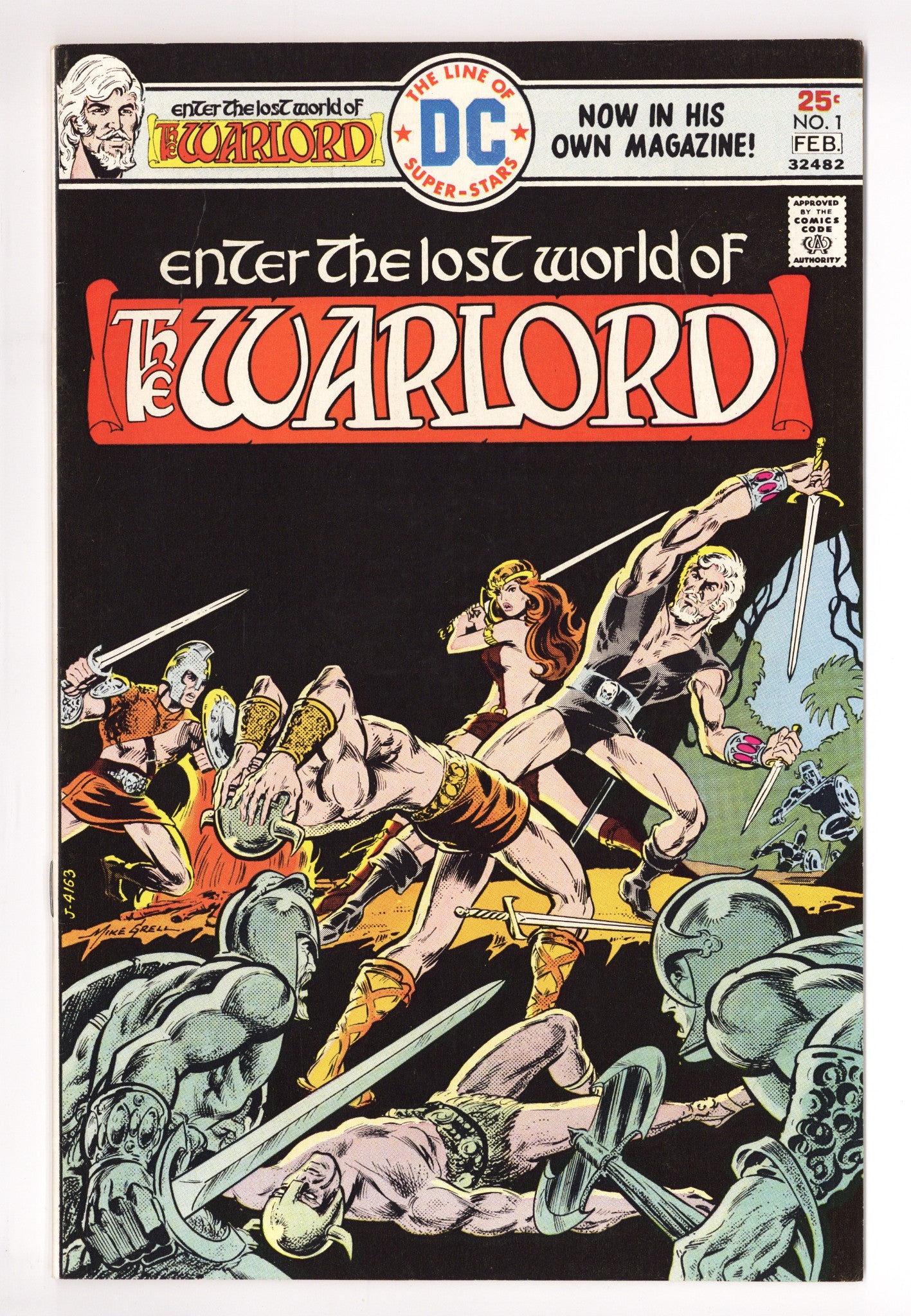 Warlord Vol 1 1 FN+ (6.5) (1976) 