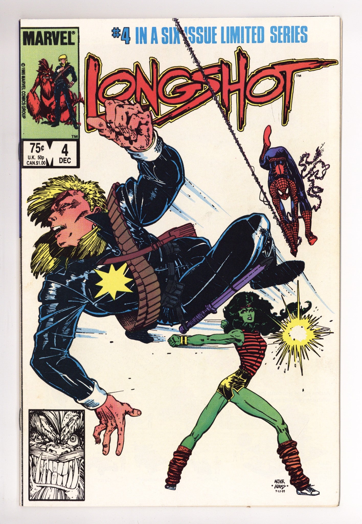 Longshot Vol 1 4 High Grade (1985) 